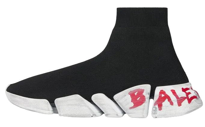 Balenciaga Speed Trainer "Graffiti Recycled Knit"