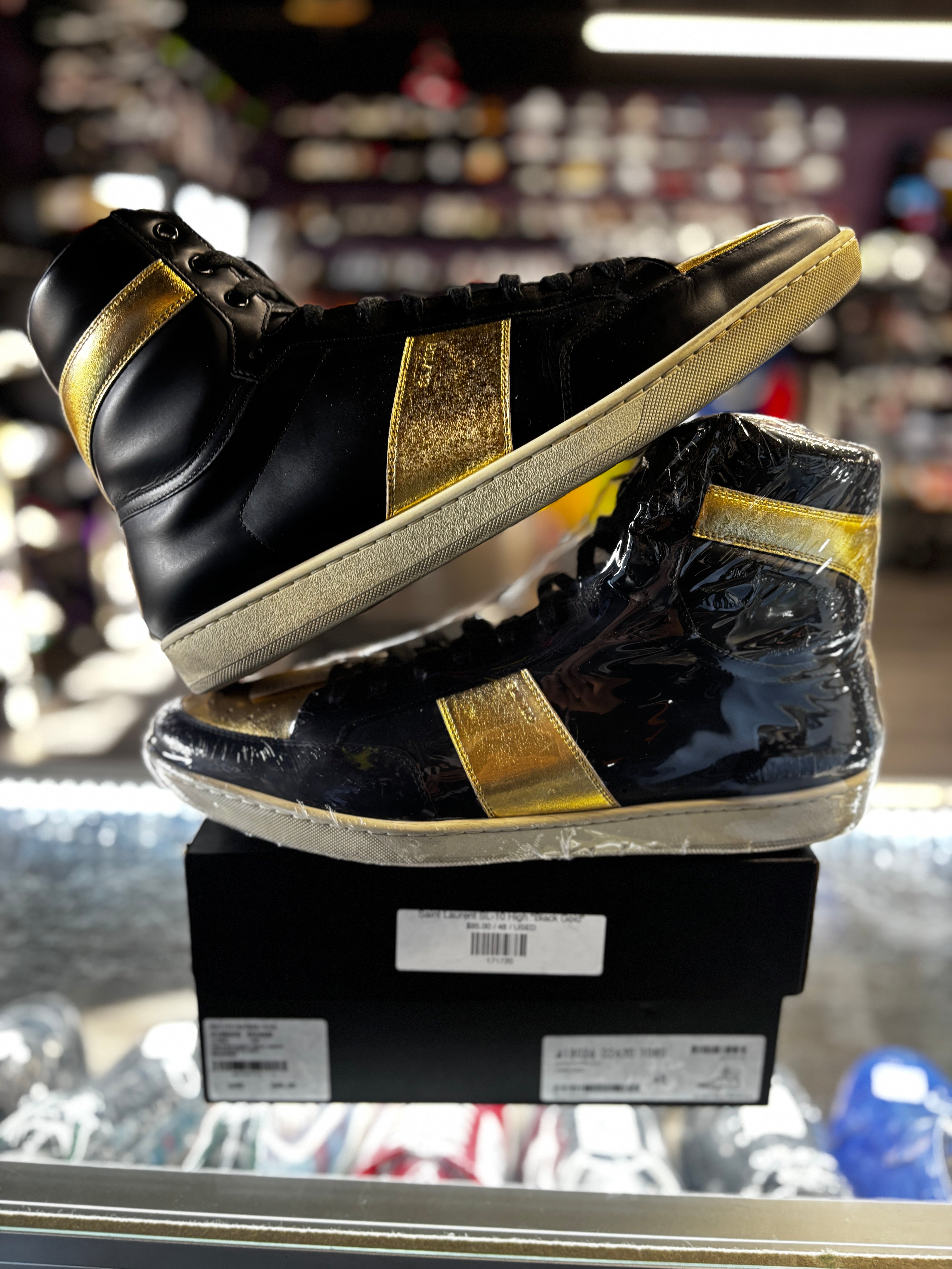 Saint Laurent SL-10 High "Black Gold"