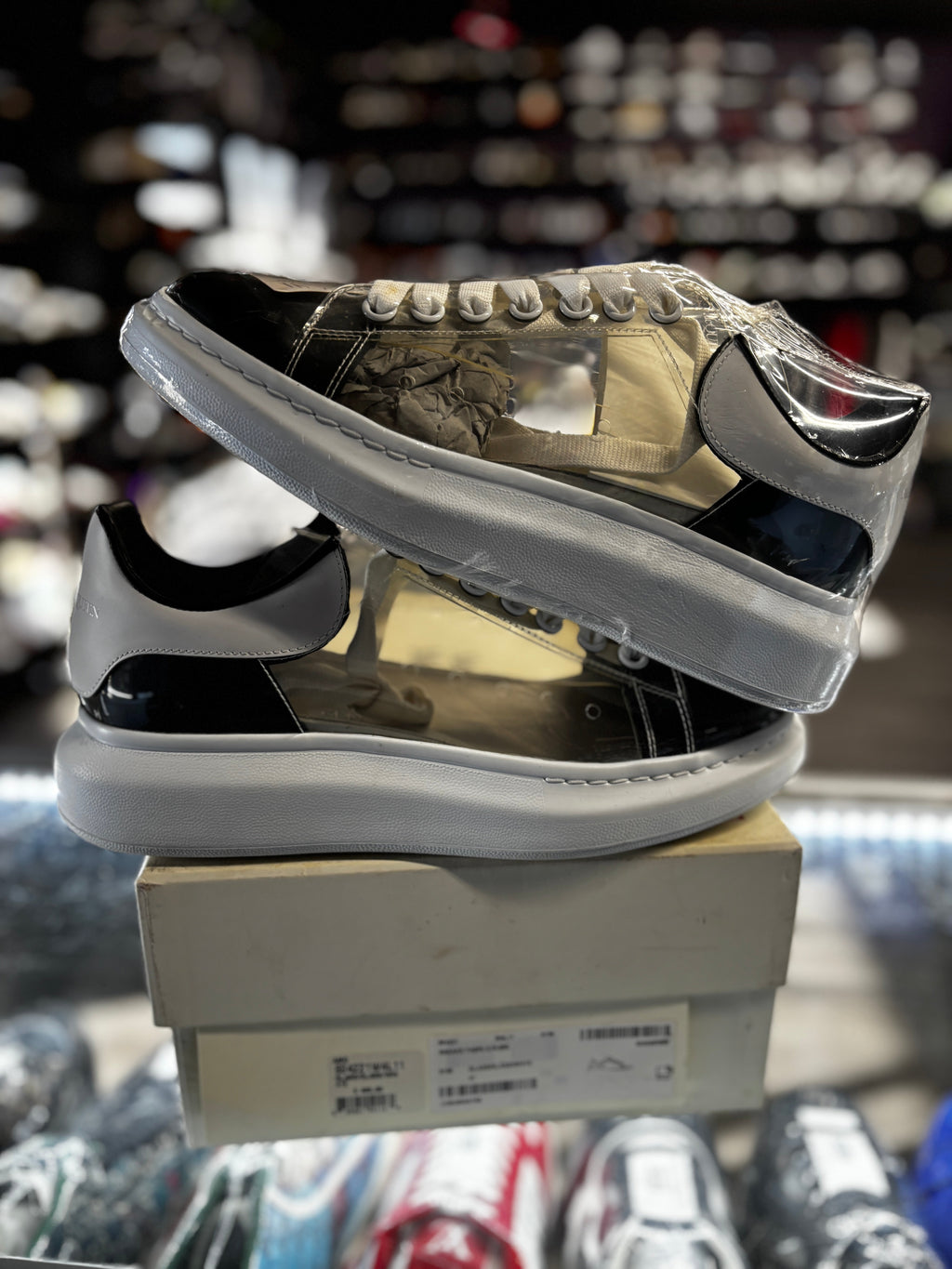 Alexander McQueen Oversized Sneaker "Clear"