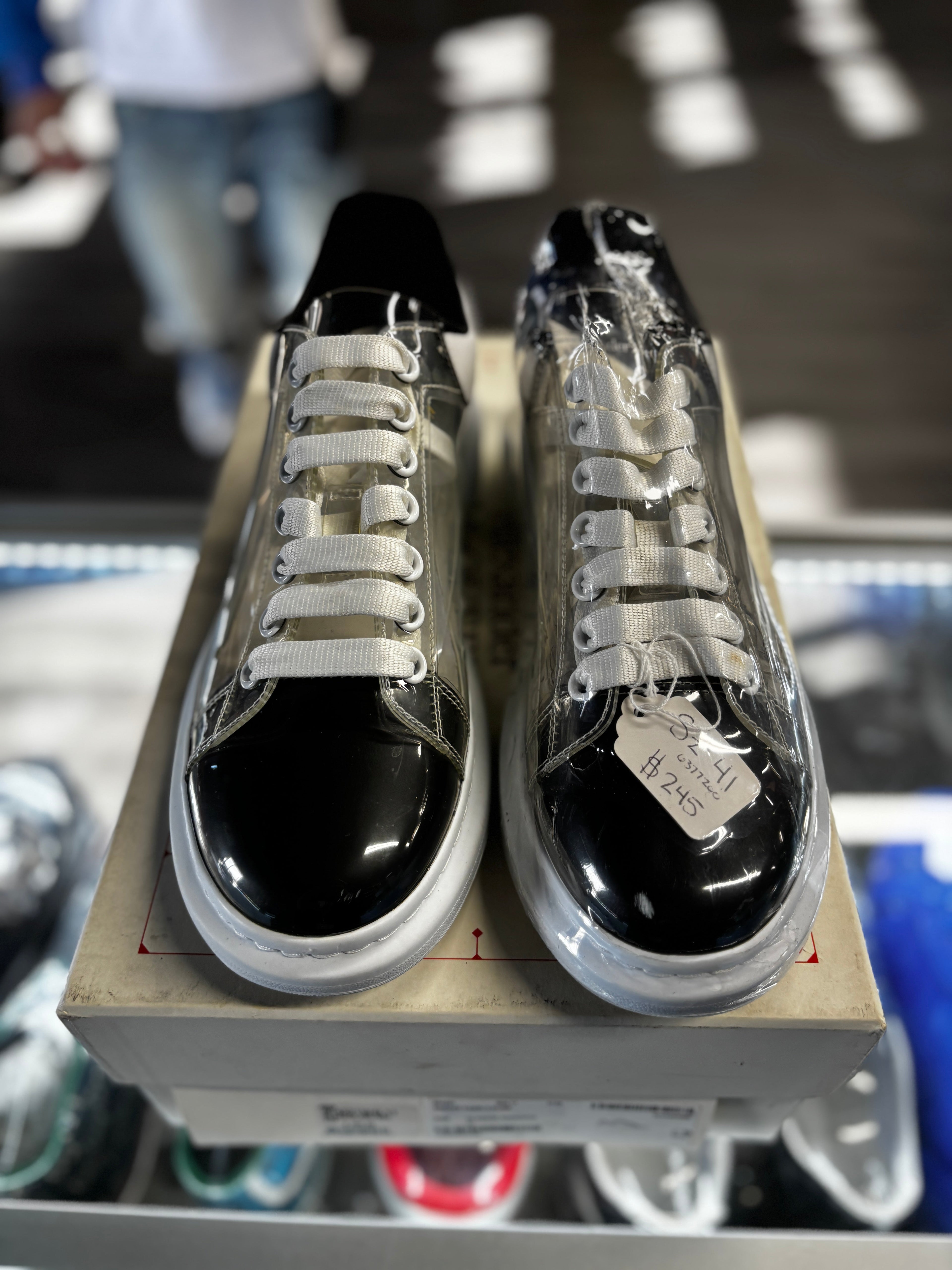 Alexander McQueen Oversized Sneaker "Clear"