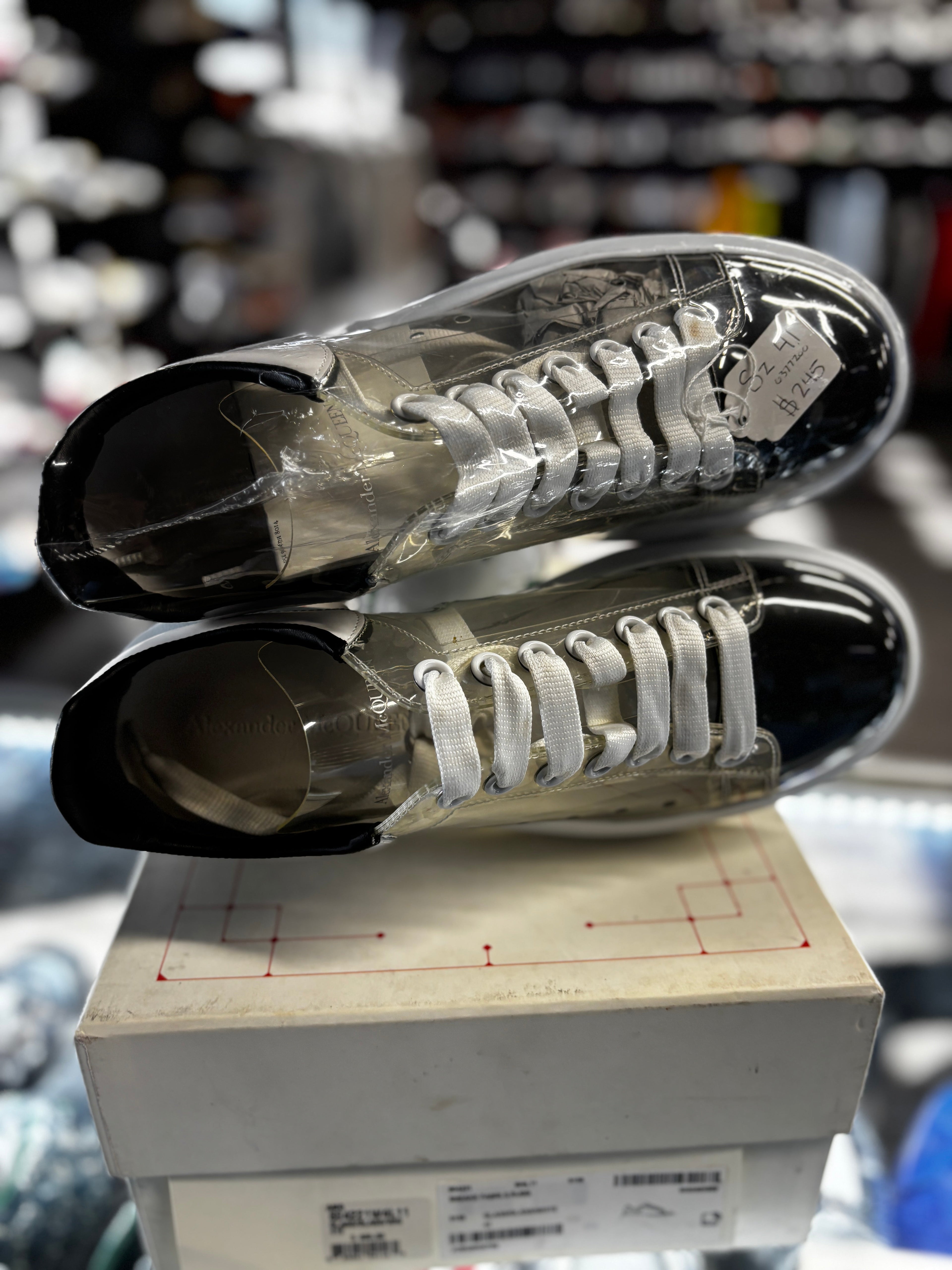 Alexander McQueen Oversized Sneaker "Clear"