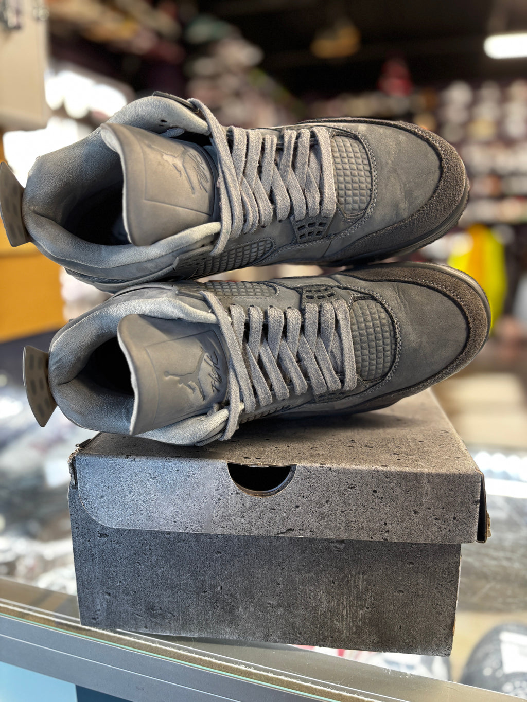 2024 Air Jordan Retro 4 "Paris Olympics Wet Cement"
