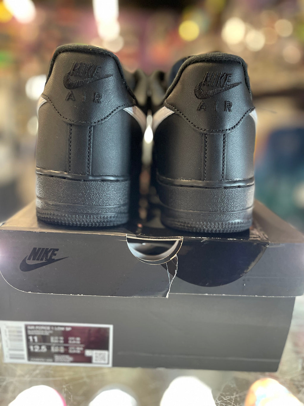 2025 Nike Force 1 Low "Supreme Black White"