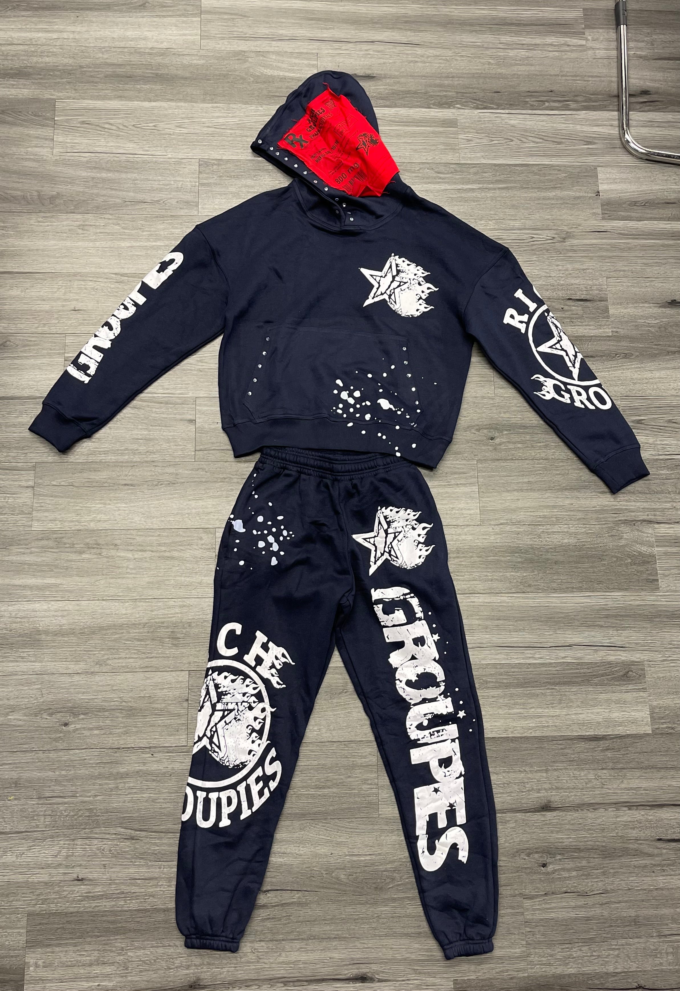 Rich Groupies Set "Navy Blue"
