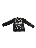 Rich Groupies "NBA Logo" (L/S)