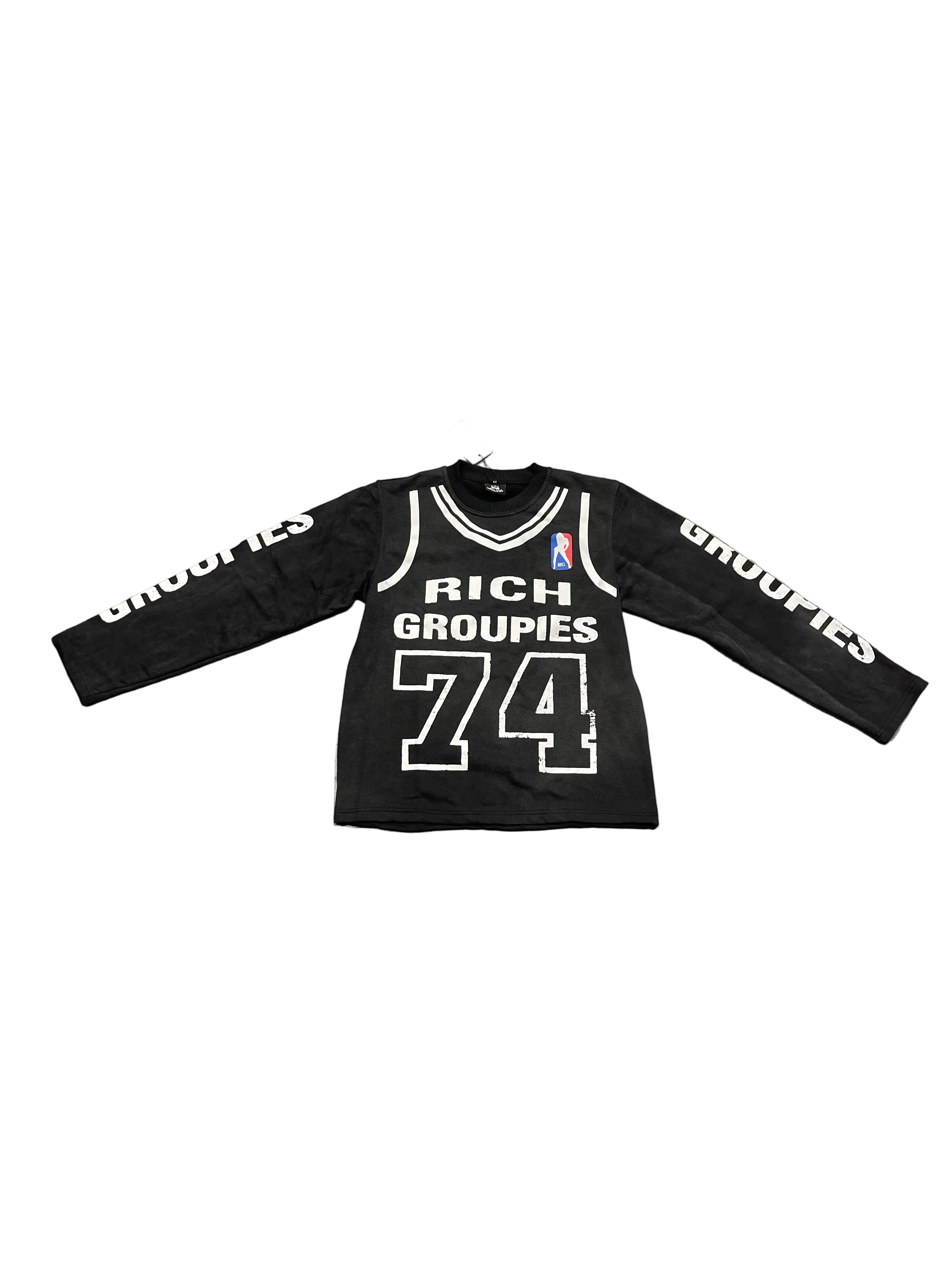 Rich Groupies "NBA Logo" (L/S)