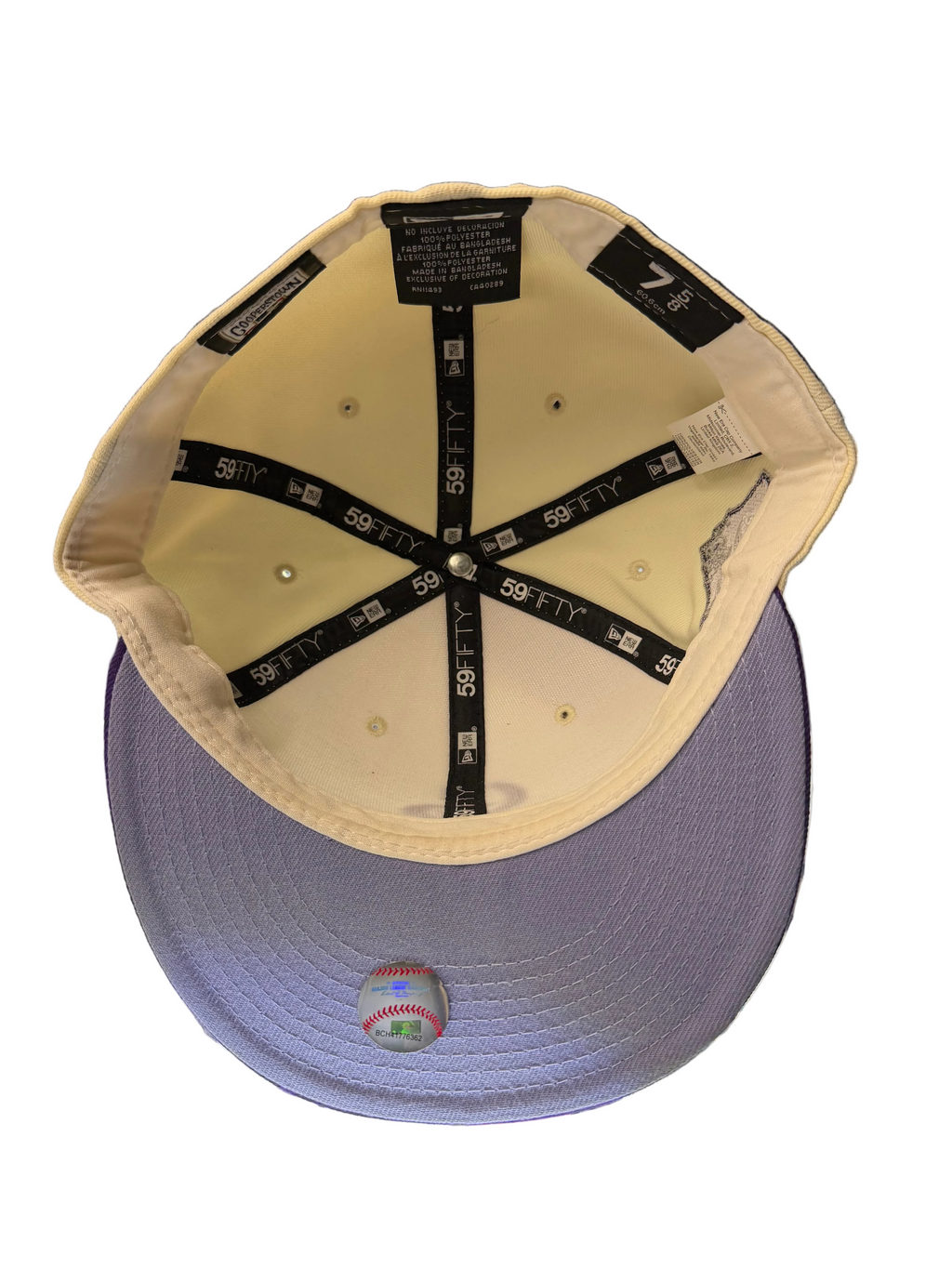 New Era 59Fifty Fitted hat “Colorado Rockies cream/khaki”