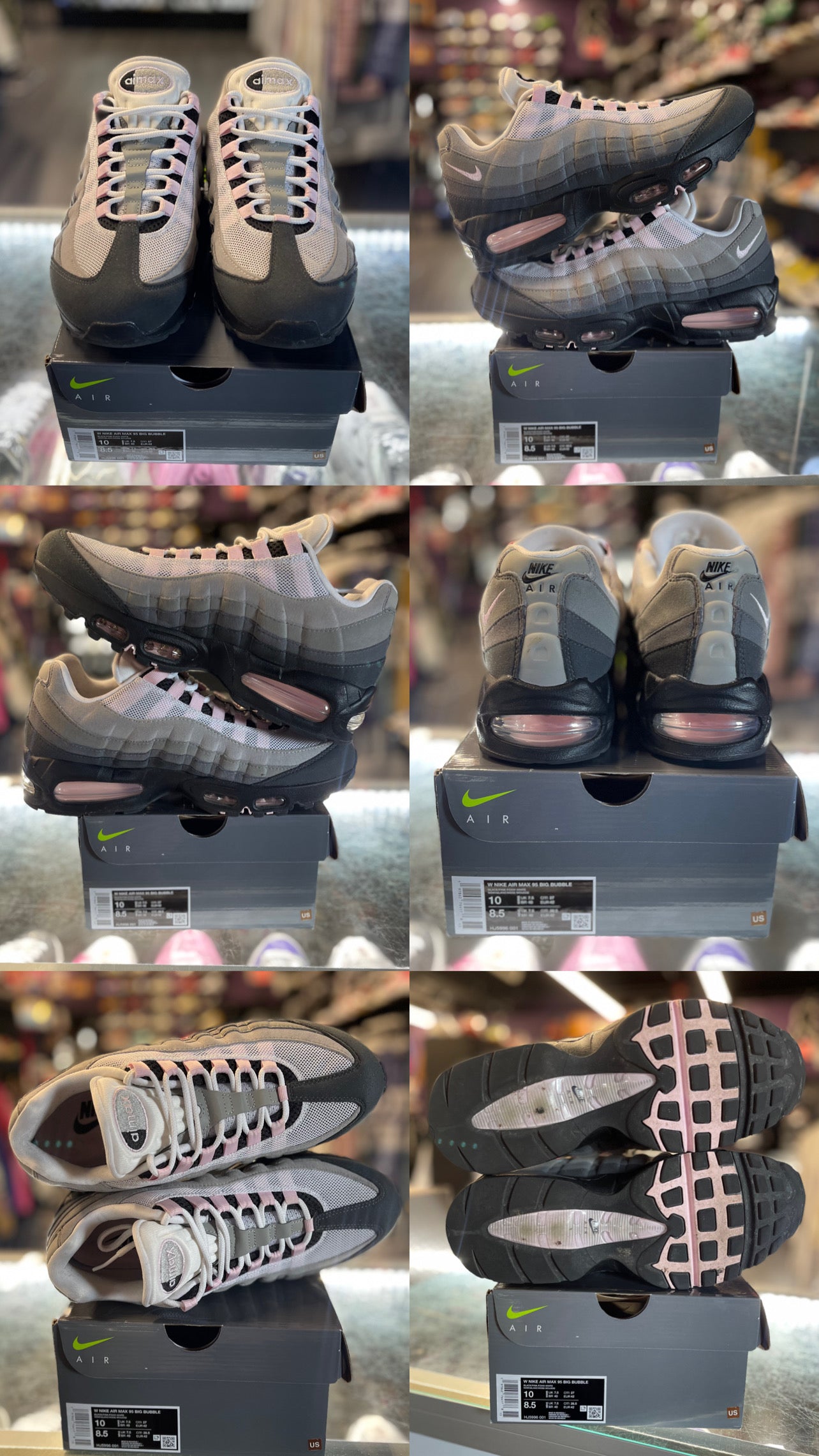 2025 Nike Air Max 95 OG "Big Bubble Pink Foam" (Women's)