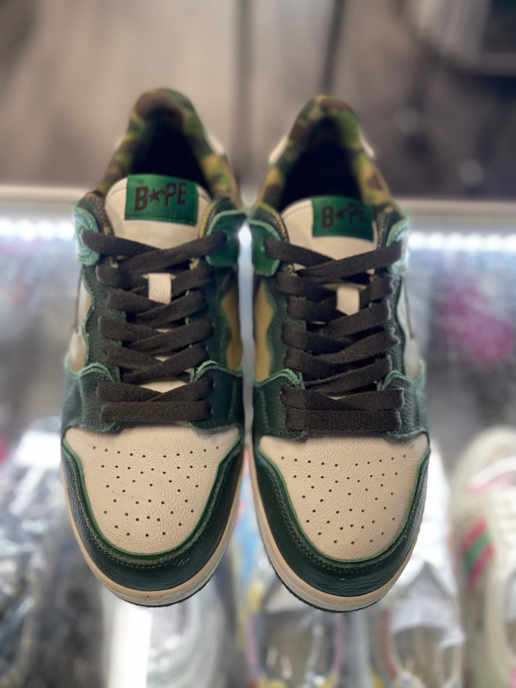 Bape Sta Sk8 "Green Camo"