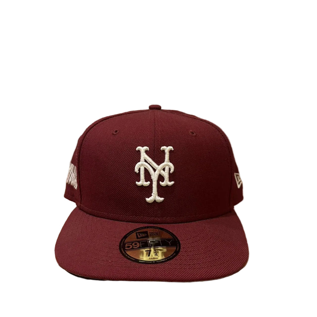 New Era 59Fifty Fitted hat “New York Mets 50th Anniversary Maroon”