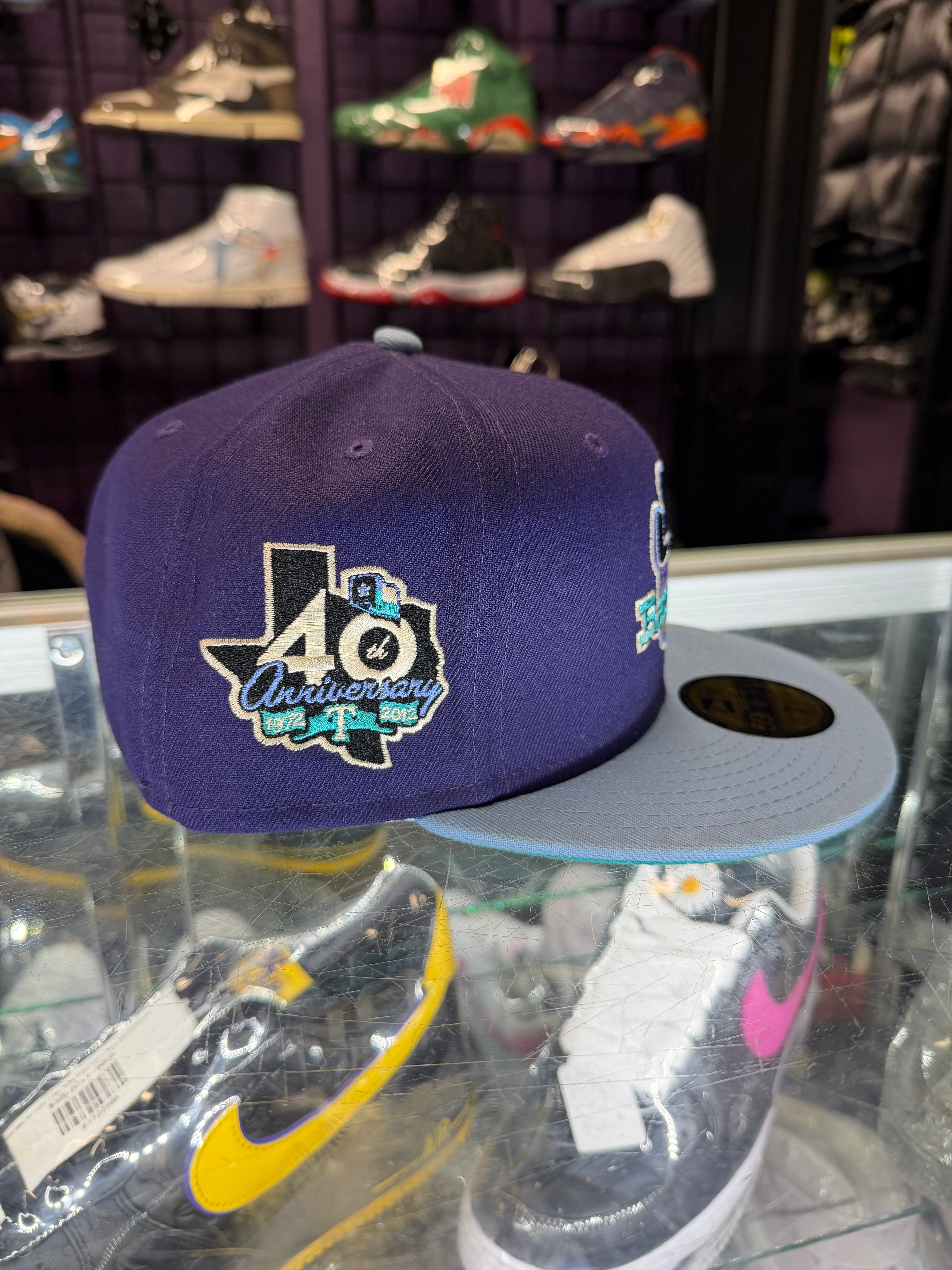 New Era 59FIFTY fitted hat “Texas Rangers 40th Anniversary Purple Sky Pack”