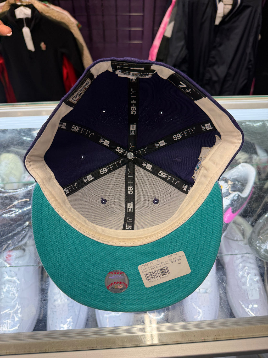New Era 59FIFTY fitted hat “Texas Rangers 40th Anniversary Purple Sky Pack”