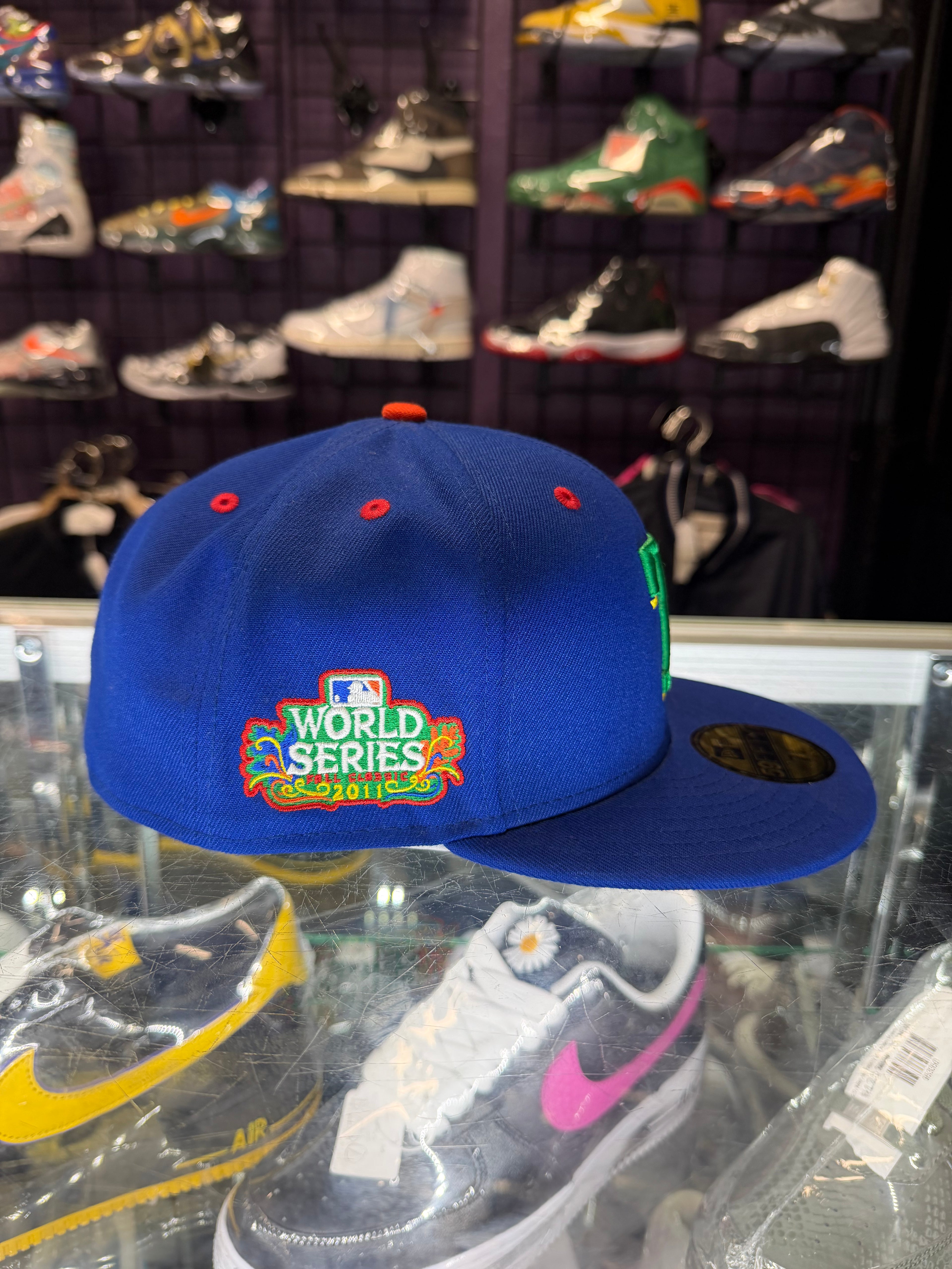 New Era 59FIFTY fitted hat “Texas Rangers City Connect Blue/Multi-Color”