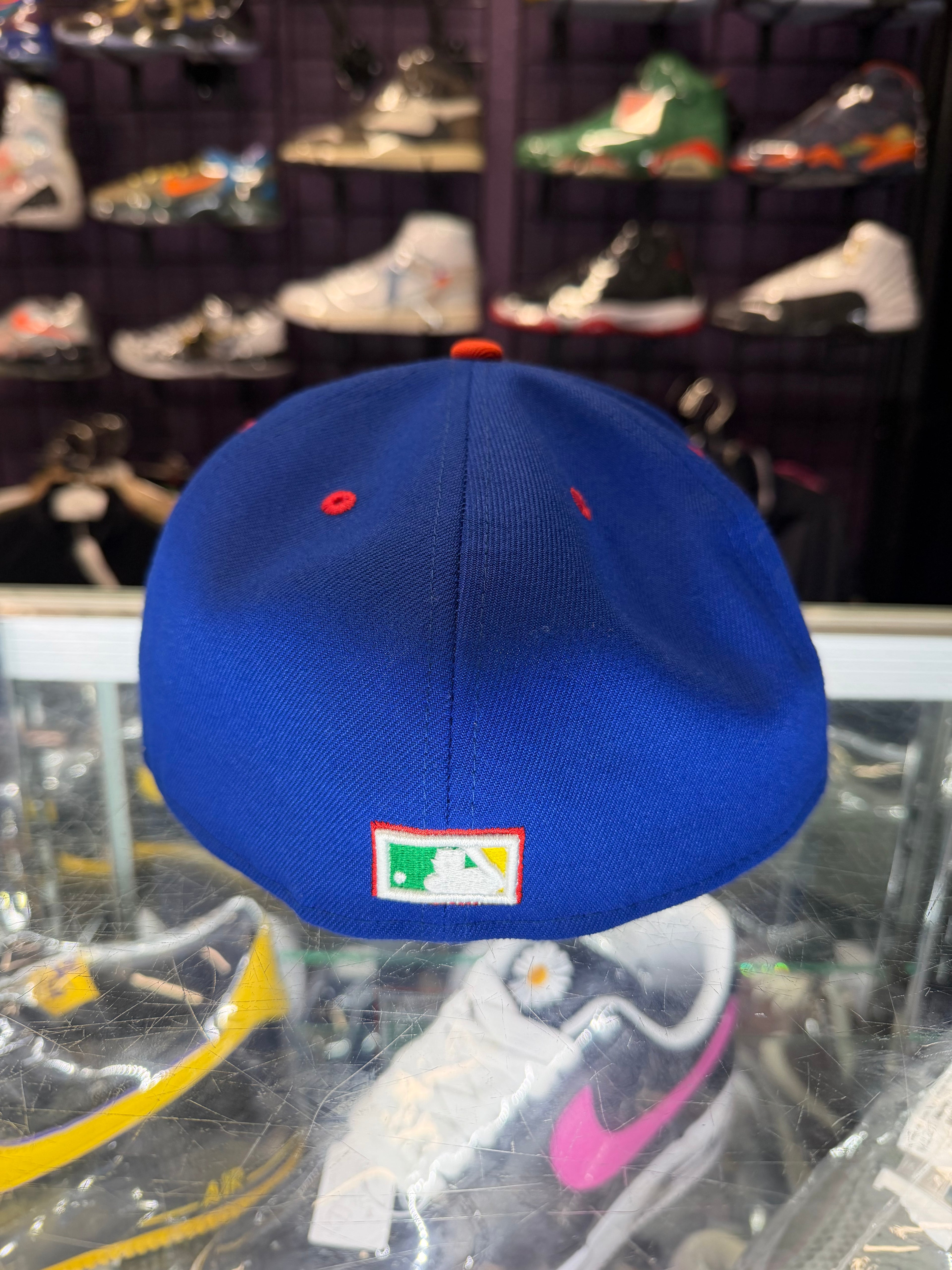 New Era 59FIFTY fitted hat “Texas Rangers City Connect Blue/Multi-Color”
