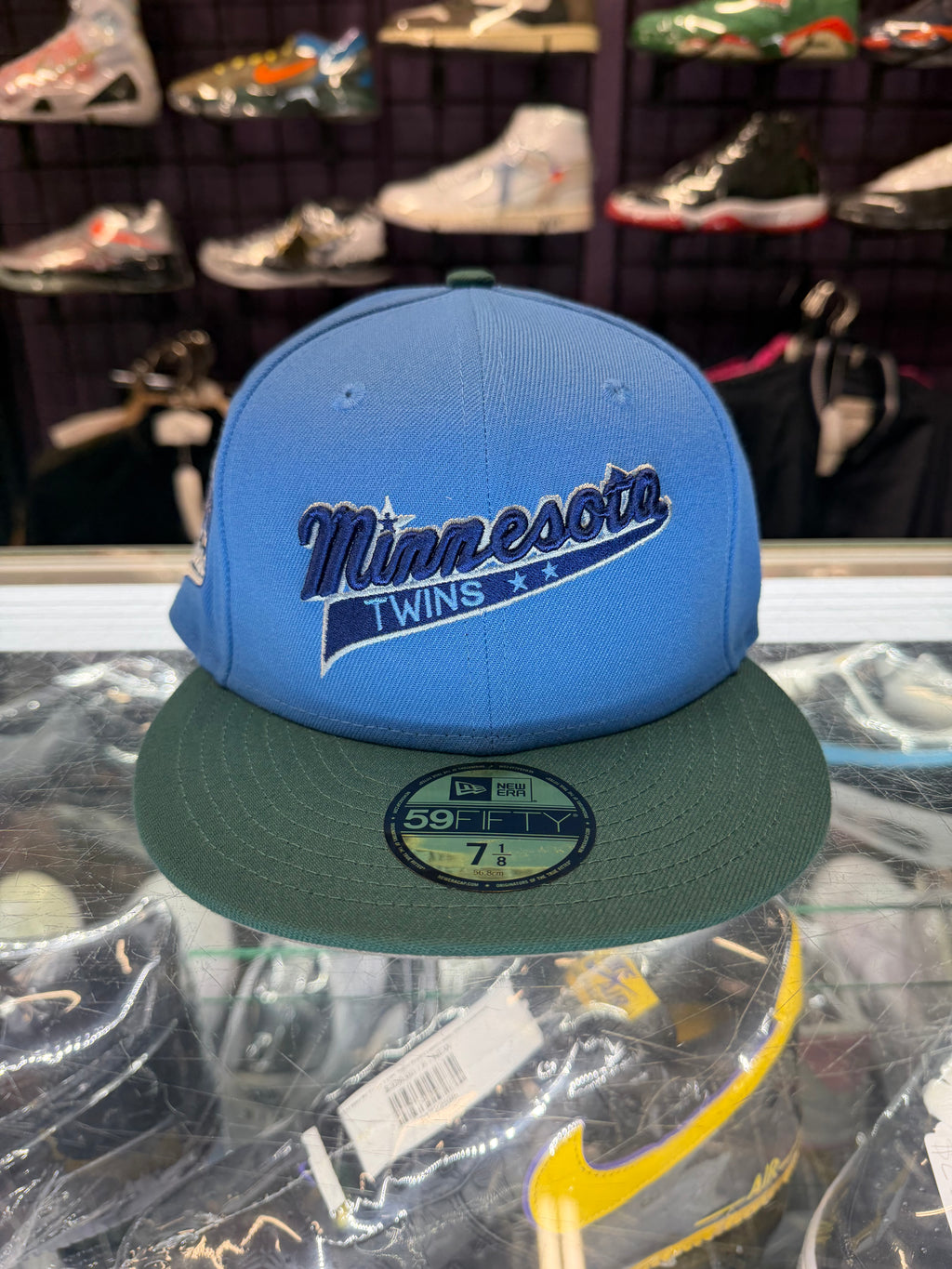 New Era 59FIFTY fitted hat “Minnesota Twins Blue/Green”