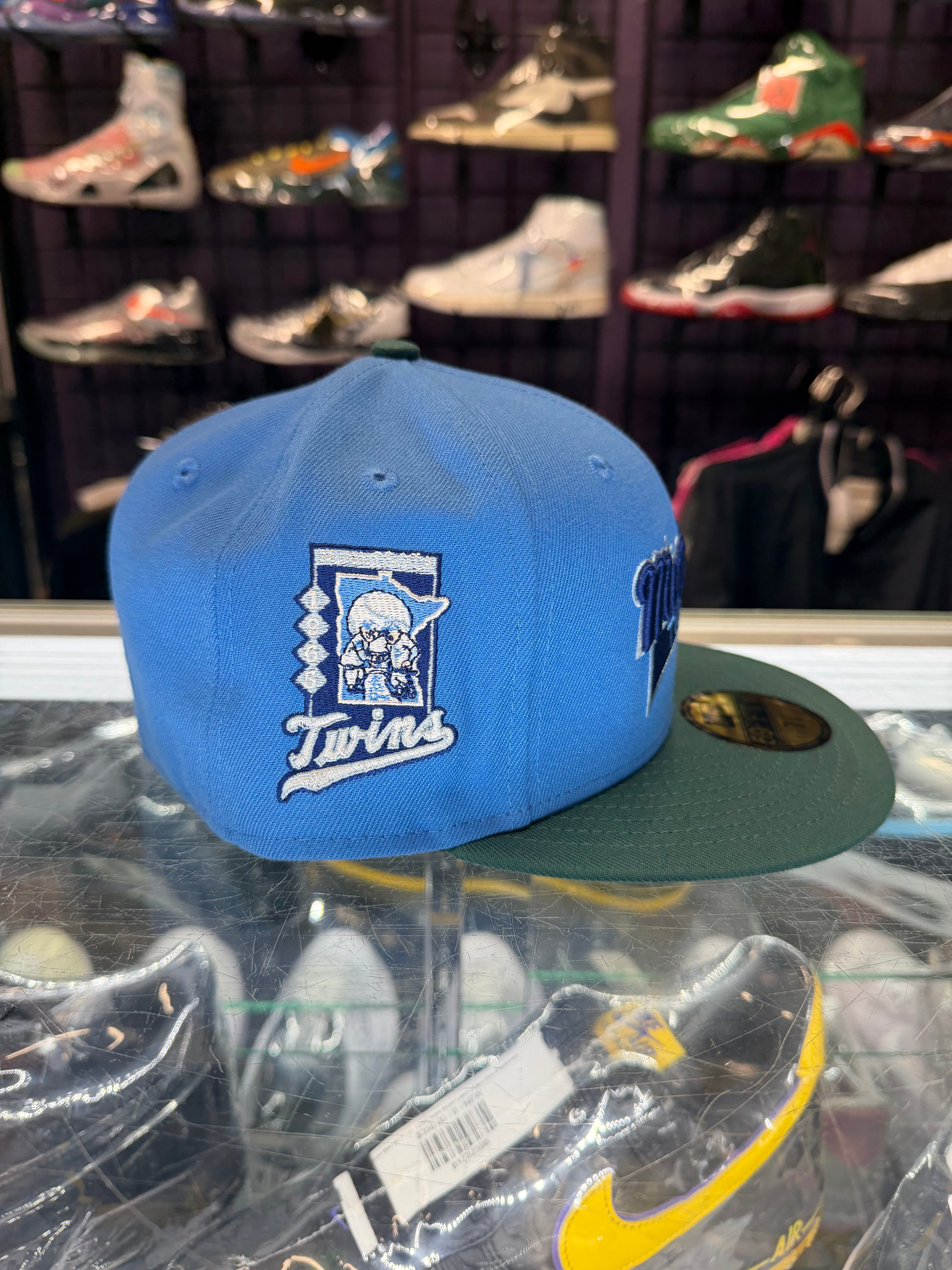 New Era 59FIFTY fitted hat “Minnesota Twins Blue/Green”
