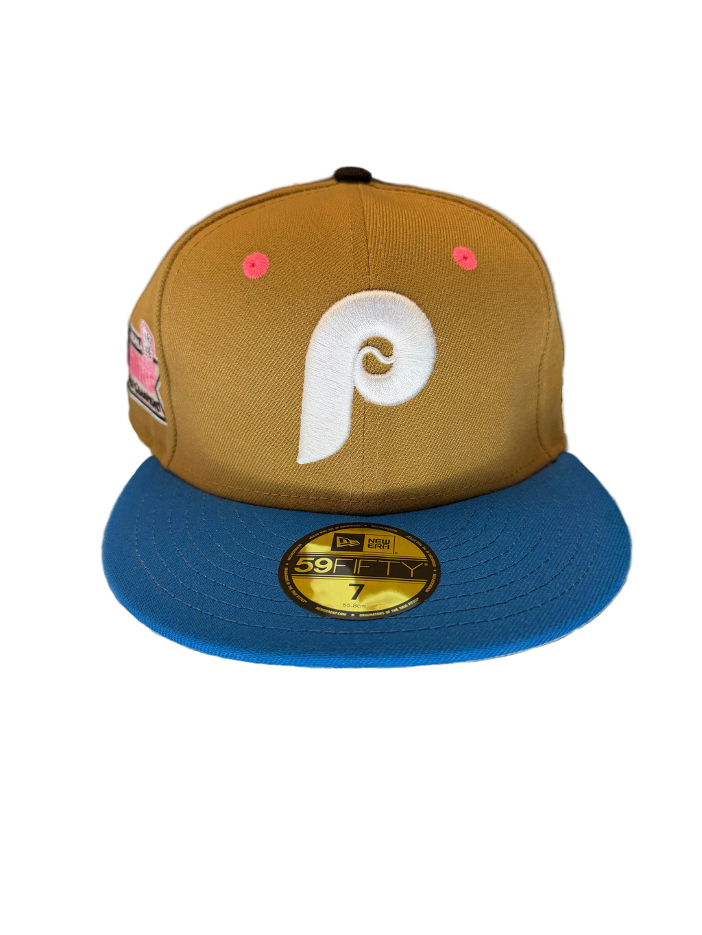 New Era 59FIFTY fitted hat “Philadelphia Phillies Brown/Blue”