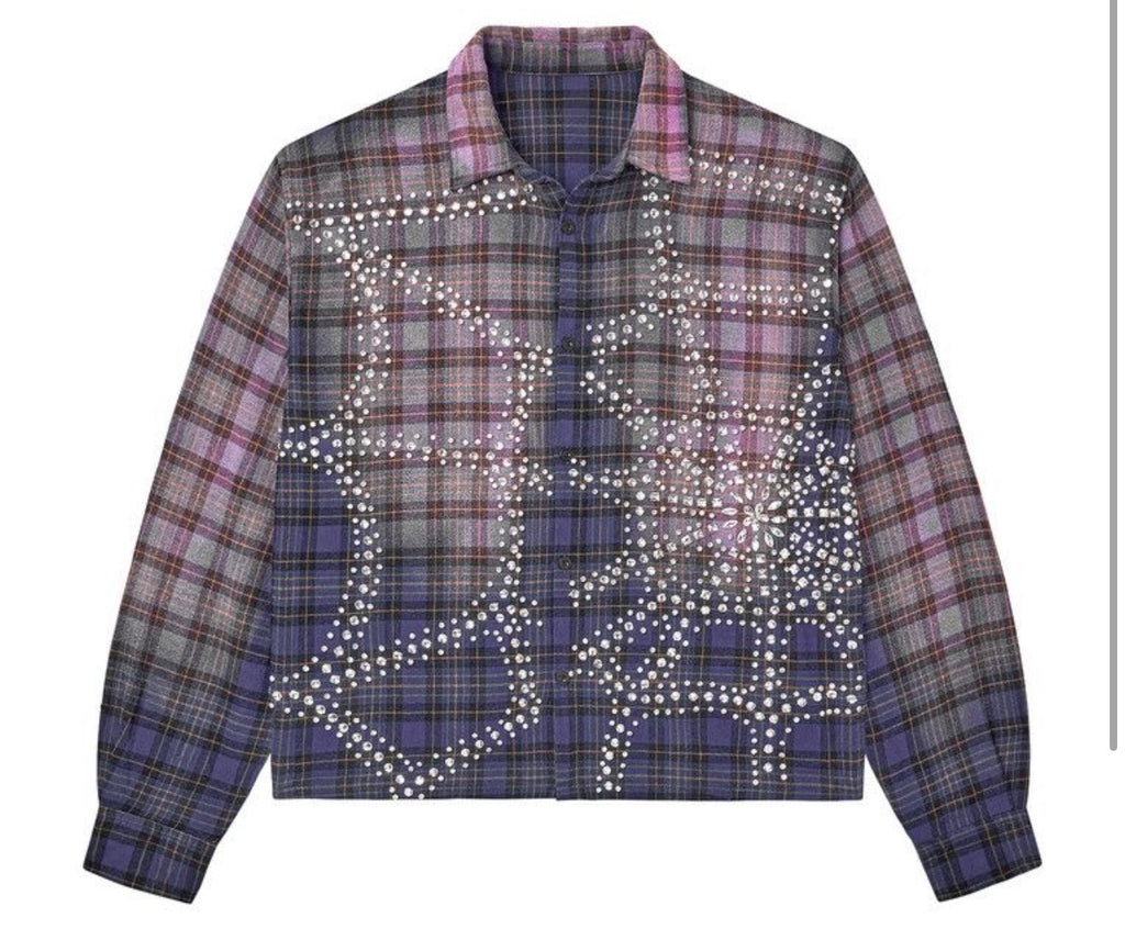 Vale Forever Flannel “Inferno / Blue”