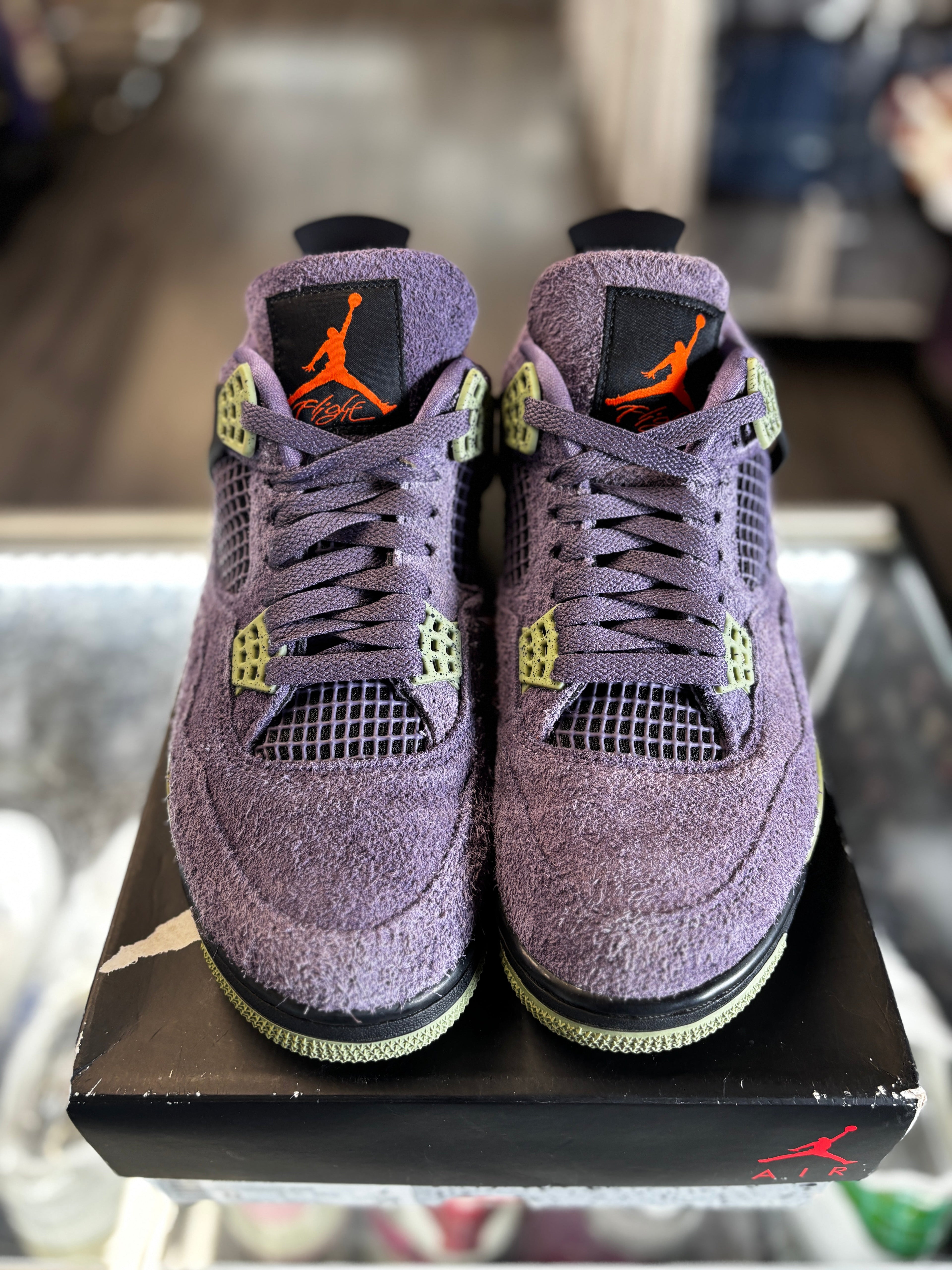 2022 Air Jordan Retro 4 "Canyon Purple" (W)