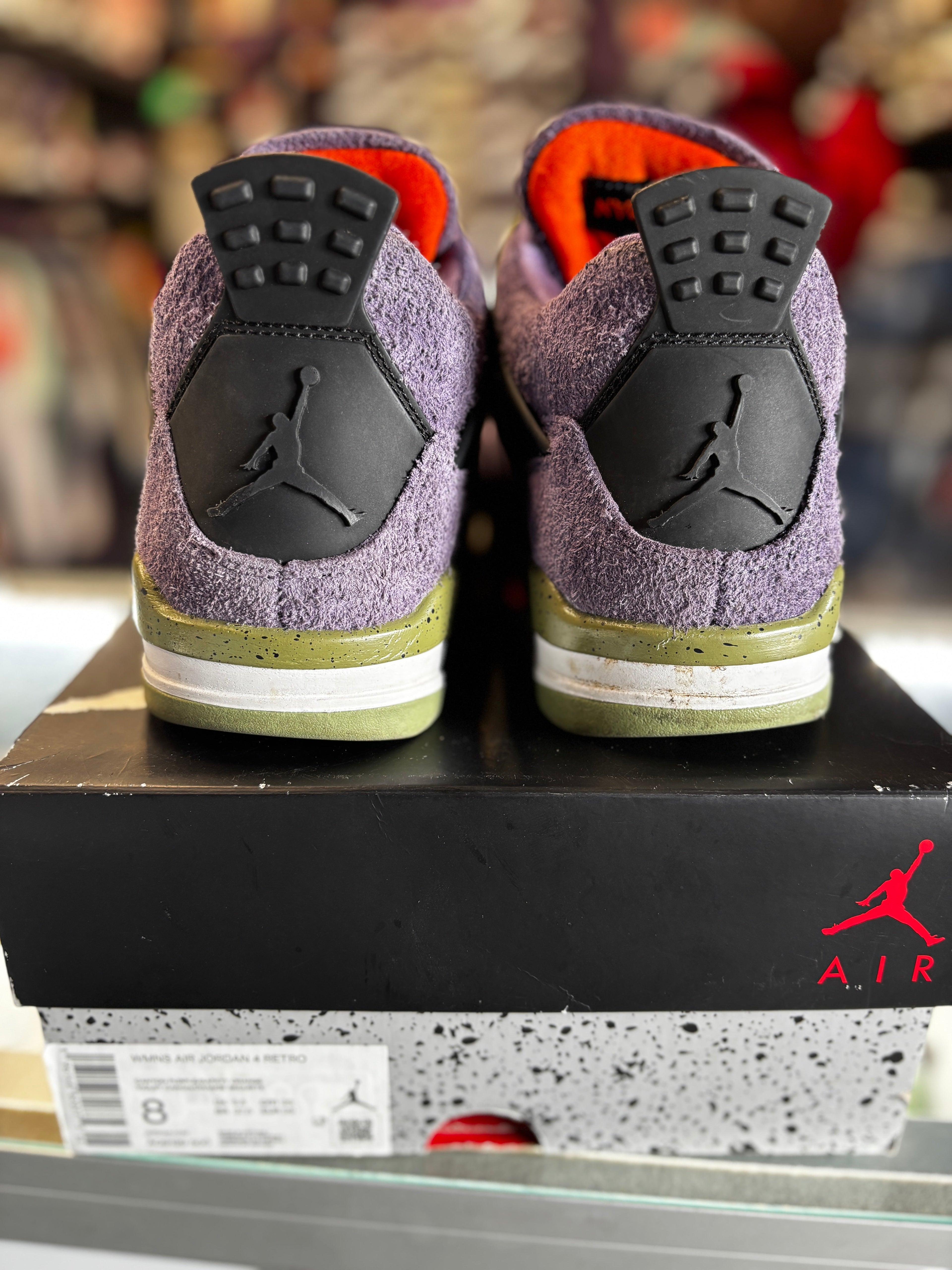 2022 Air Jordan Retro 4 "Canyon Purple" (W)