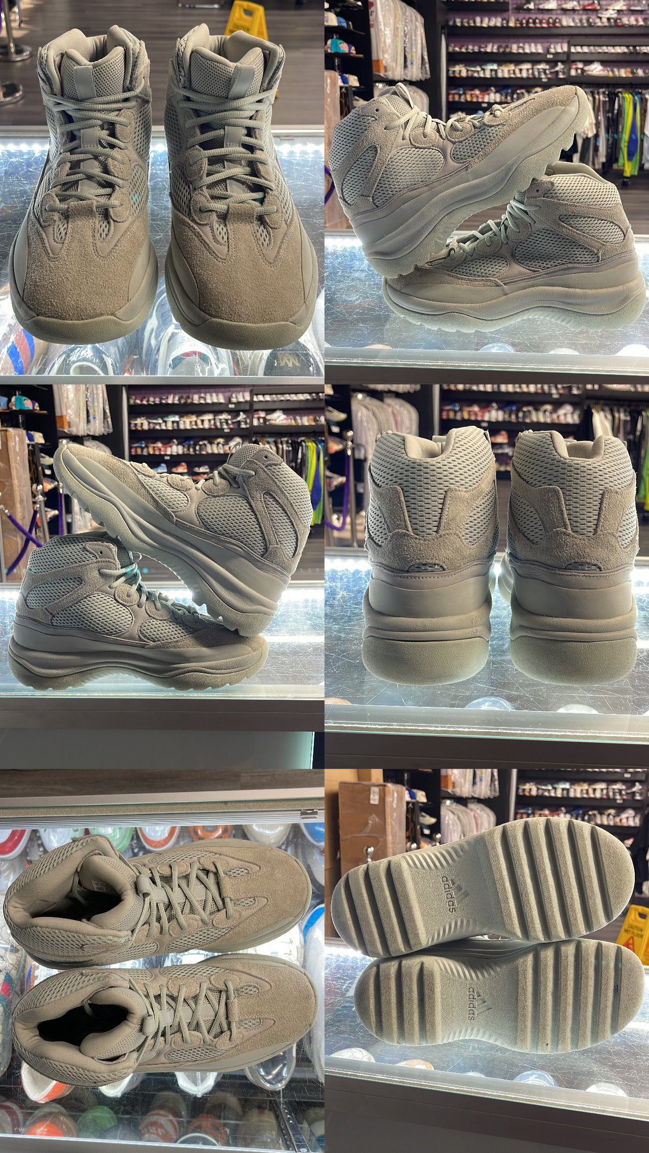 2019 Adidas Yeezy Desert Boot "Salt"