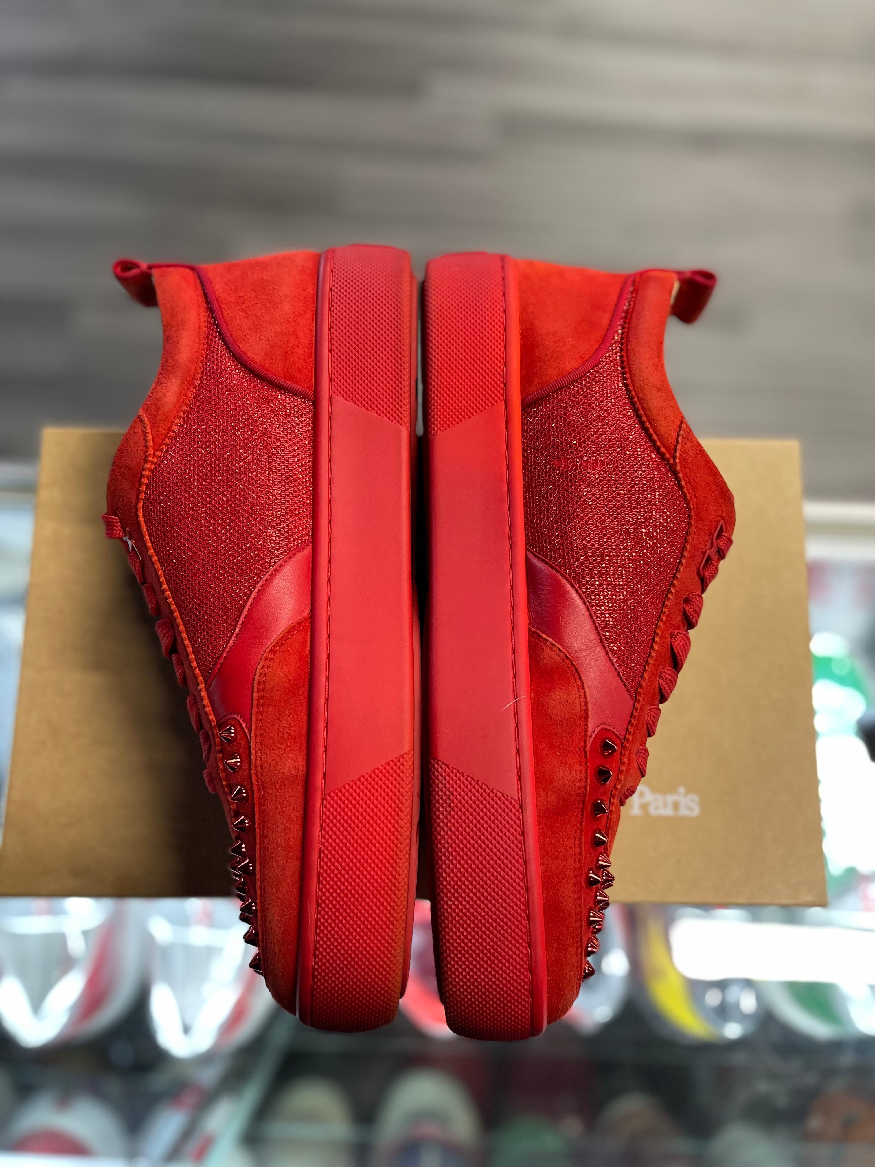 Christian Louboutin Happrui Spikes Low "Red"