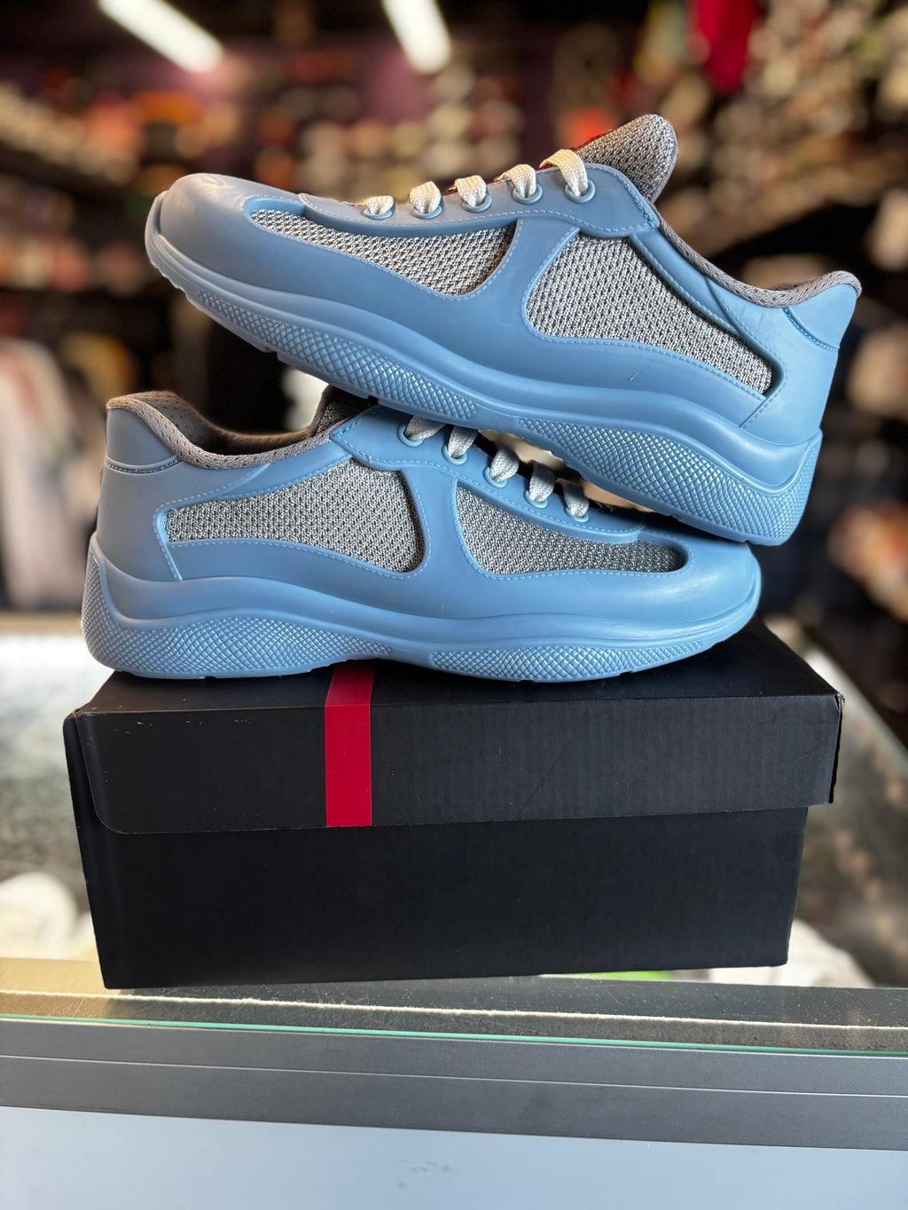 Prada Americas Cup "Rubber Powder Blue"