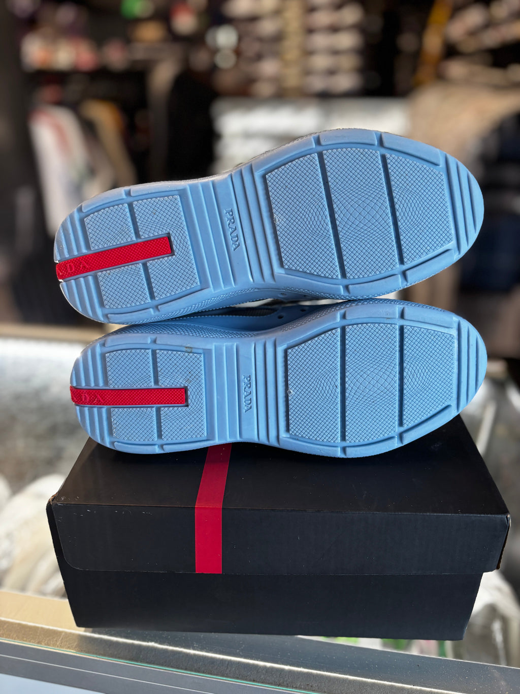 Prada Americas Cup "Rubber Powder Blue"