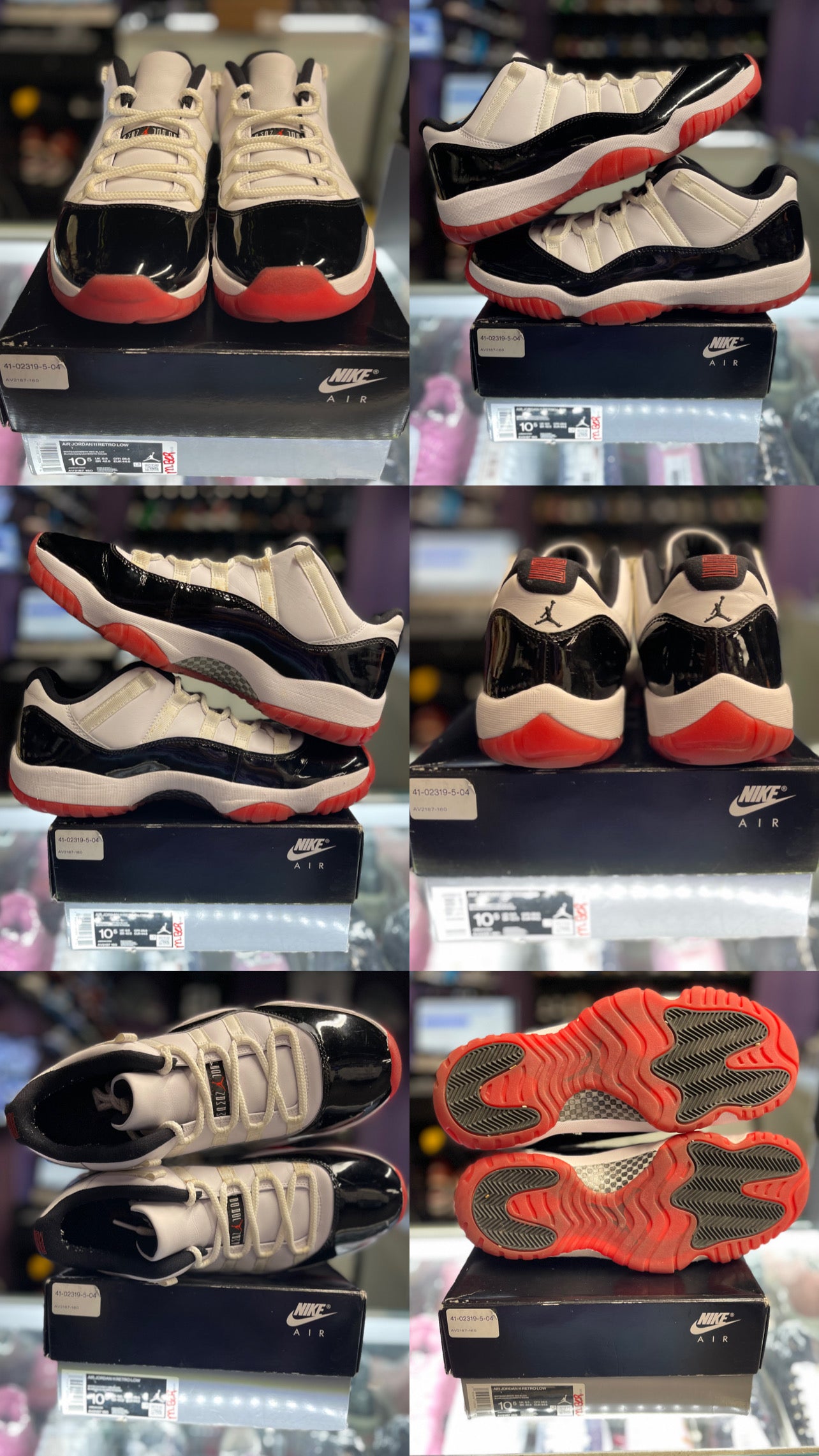 2020 Air Jordan Retro 11 Low "Concord Bred"