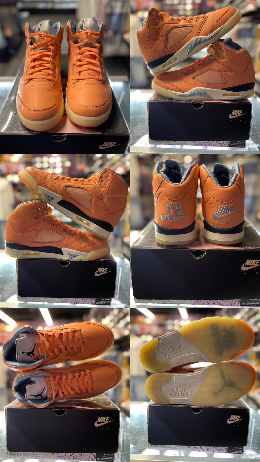 2022 Air Jordan Retro 5 "DJ Khaled We The Best Crimson Bliss"