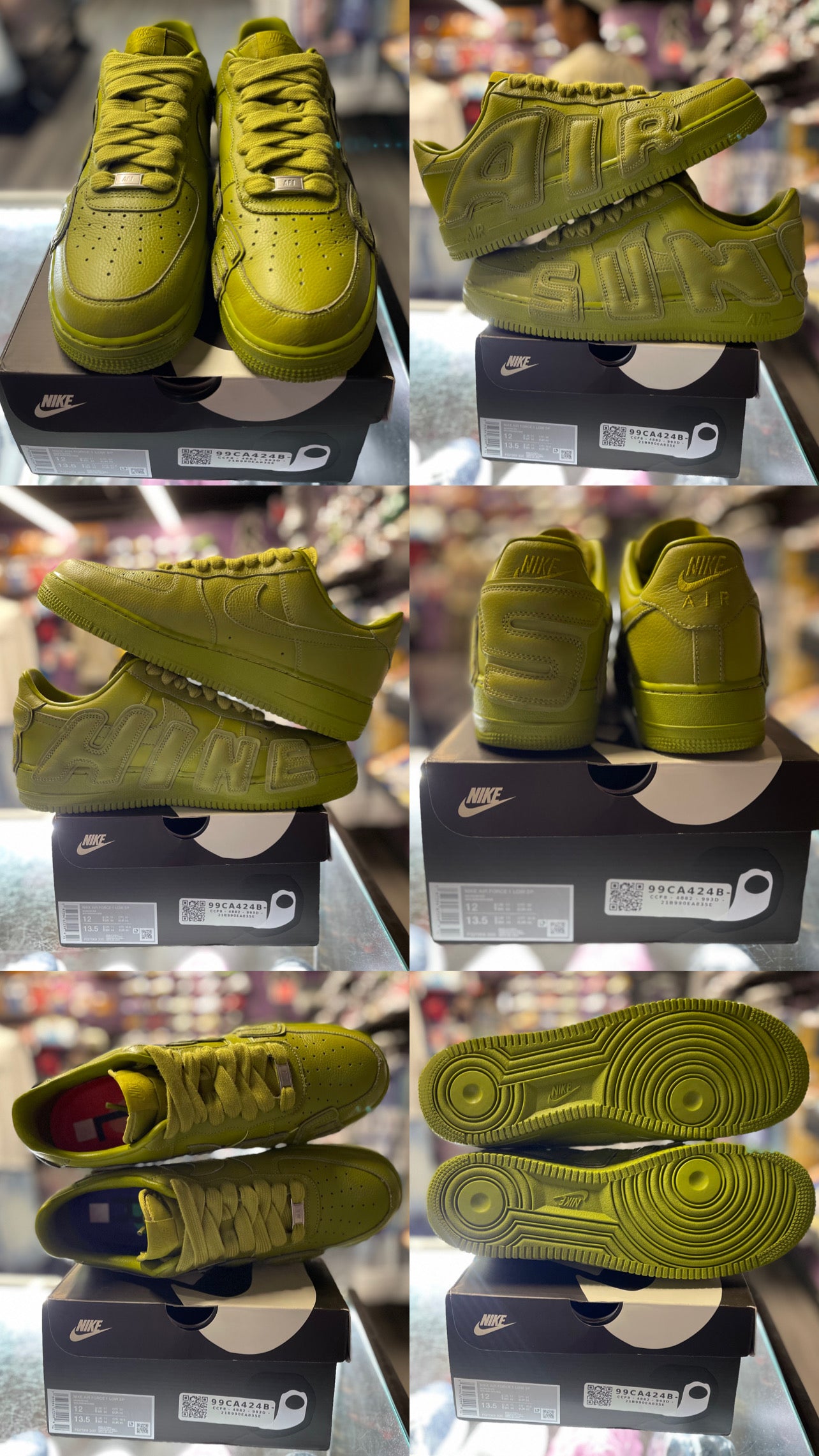 2024 Nike AF1 Low "Cactus Plant Flea Market Moss"