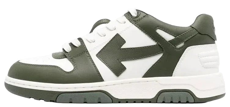 Off White Out of Office "Olive Green/White"