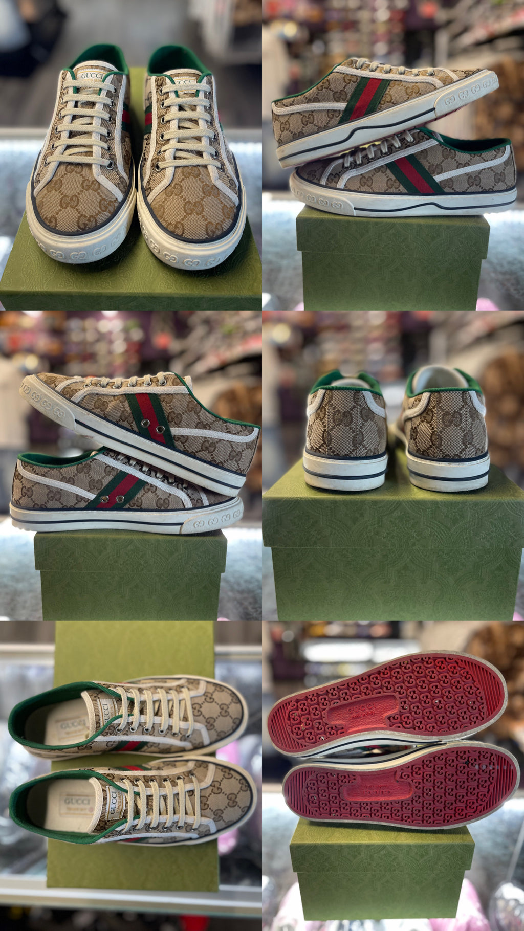 Gucci Tennis 1977 Sneaker "Beige/Ebony"