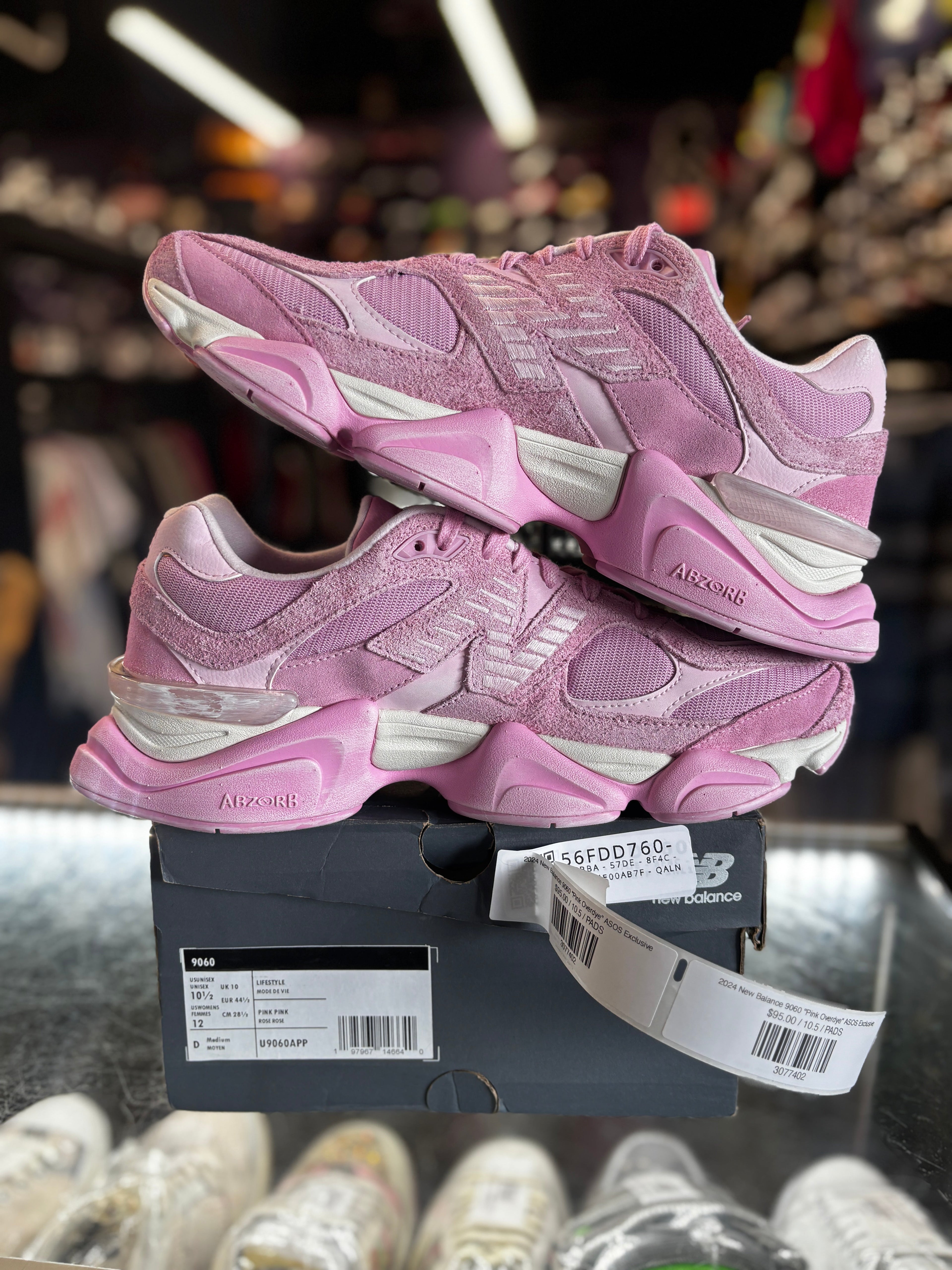2024 New Balance 9060 "Pink Overdye" ASOS Exclusive