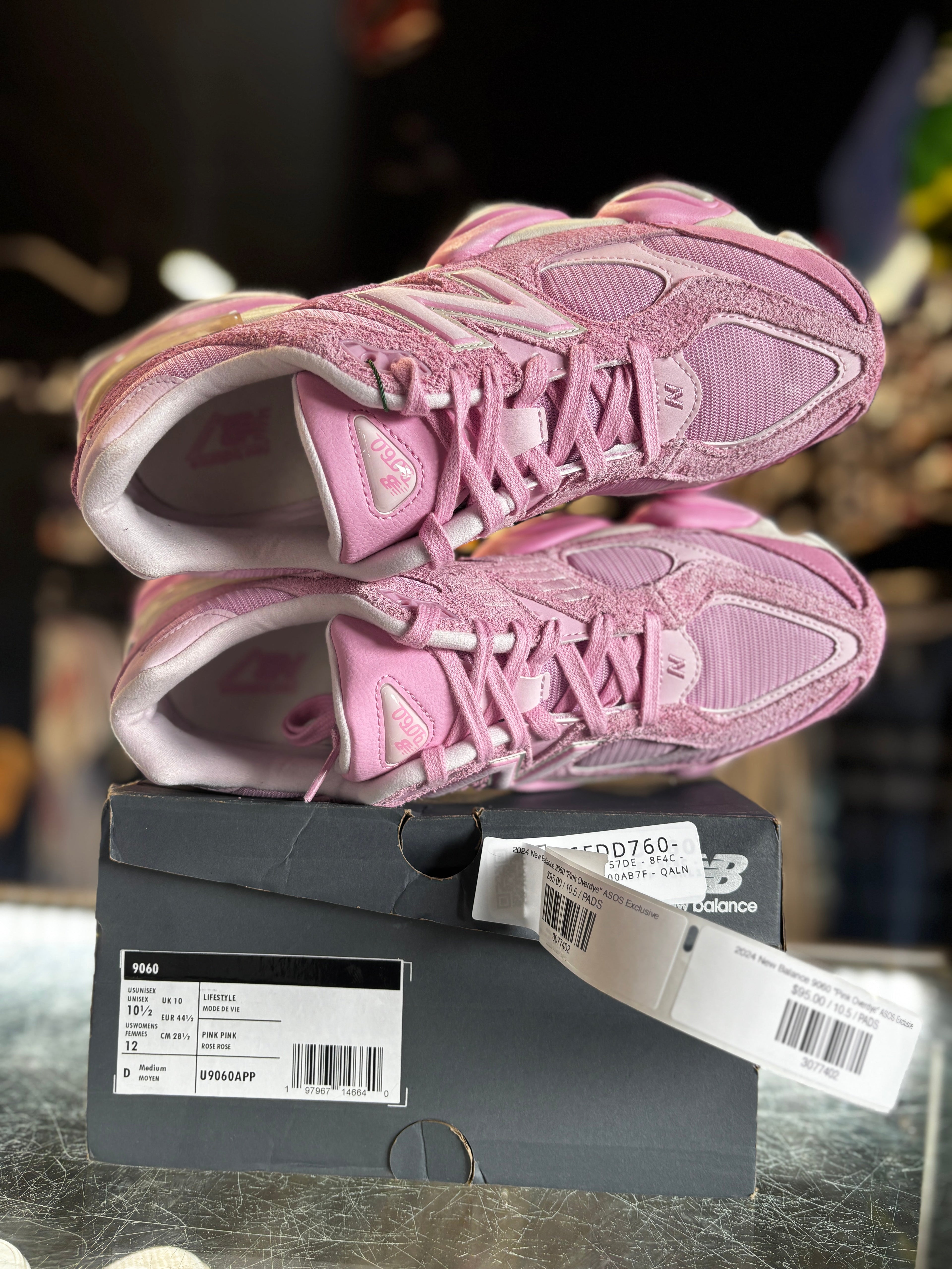 2024 New Balance 9060 "Pink Overdye" ASOS Exclusive