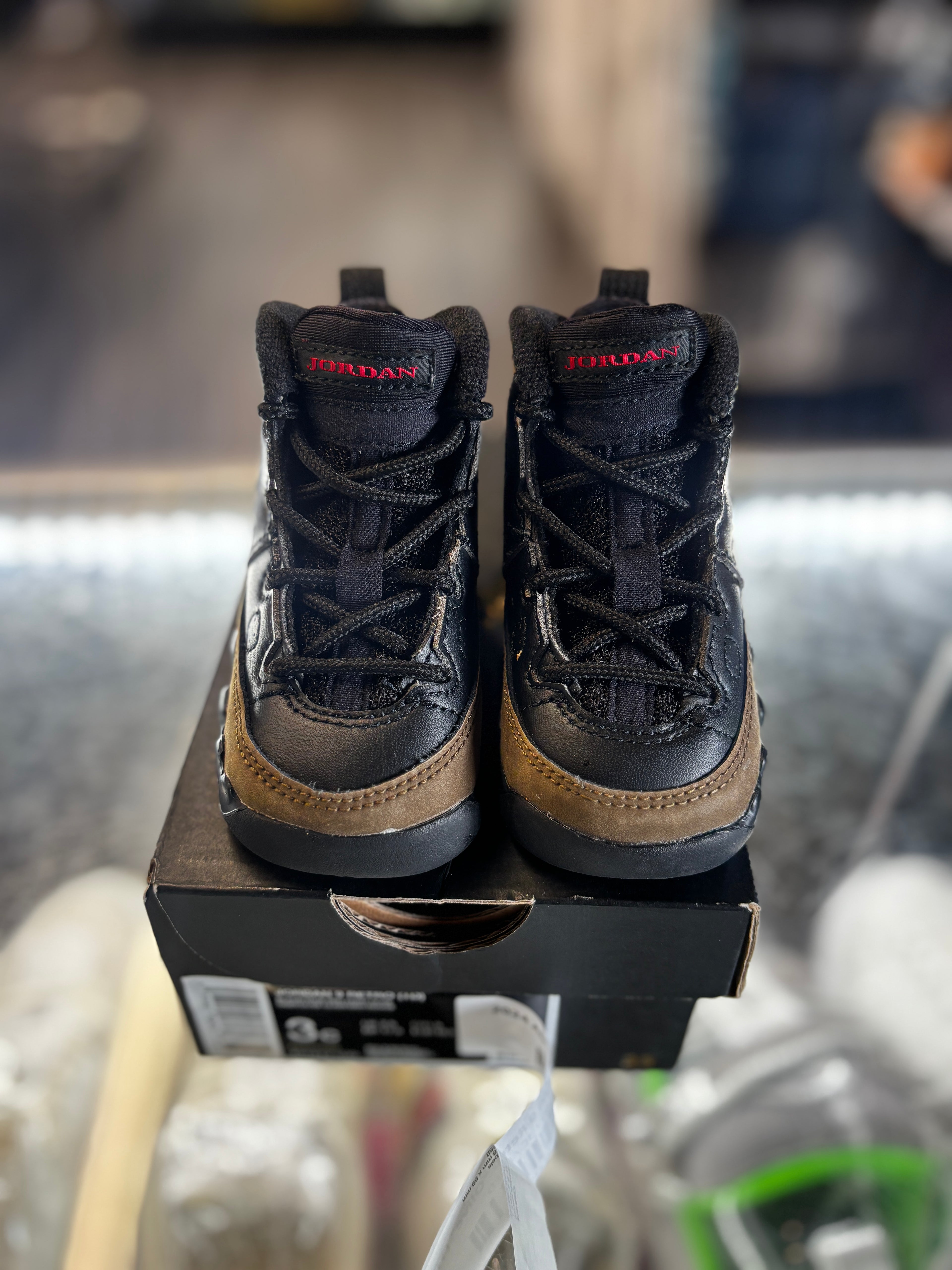 2024 Air Jordan 9 Retro "Olive" (TD)