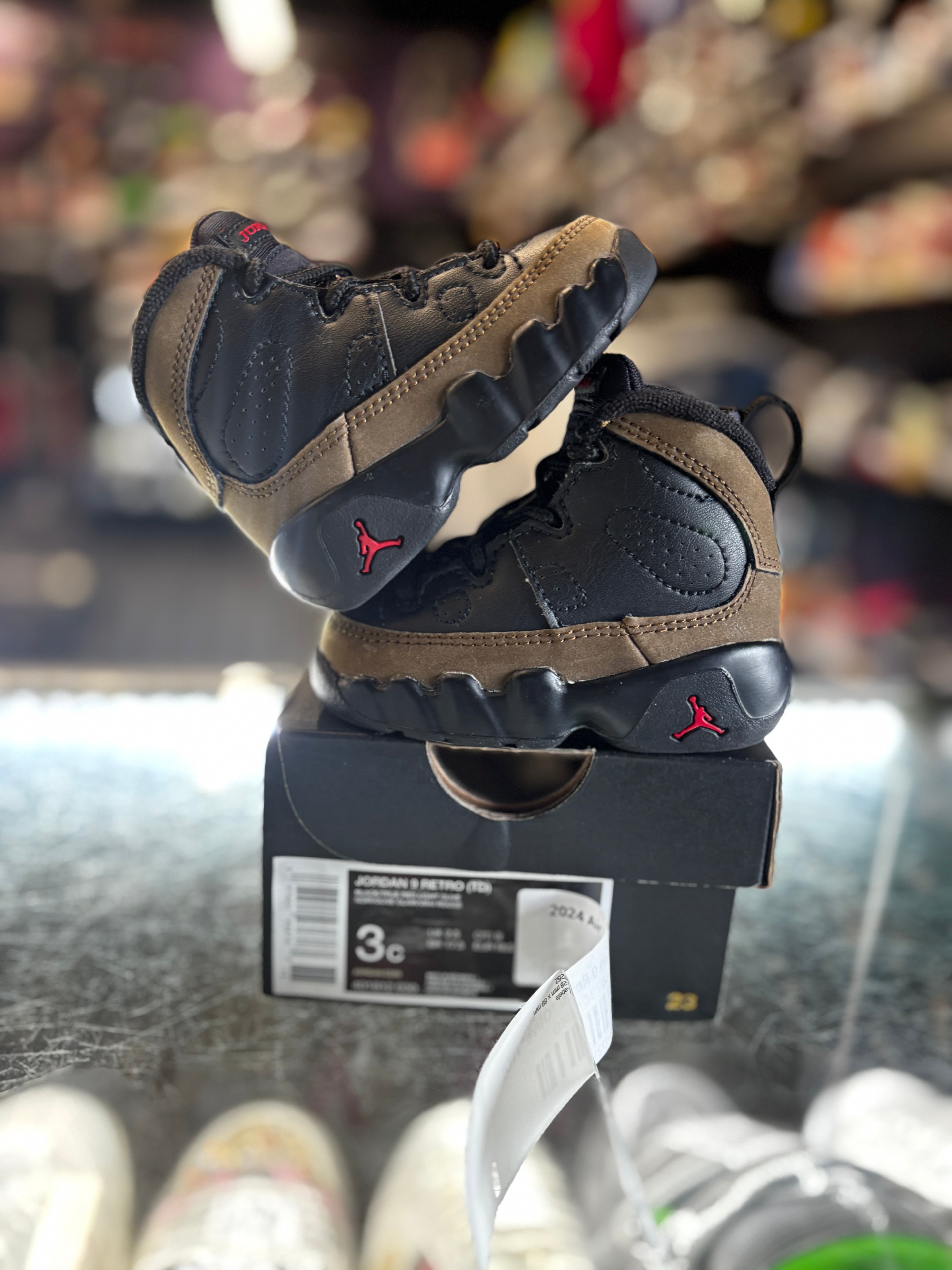 2024 Air Jordan 9 Retro "Olive" (TD)