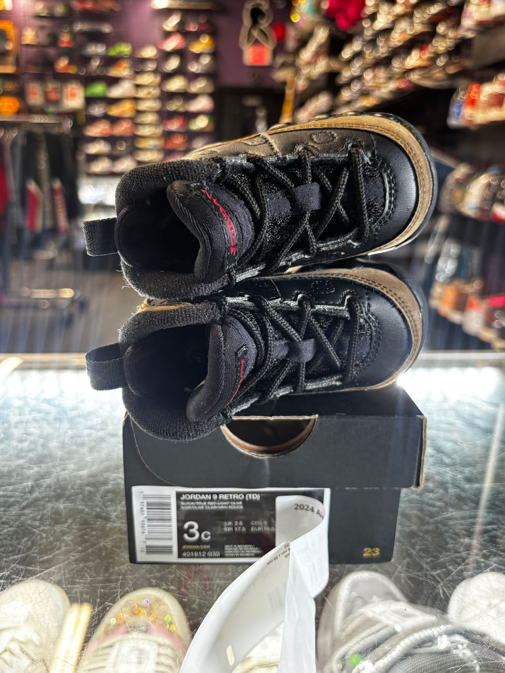 2024 Air Jordan 9 Retro "Olive" (TD)