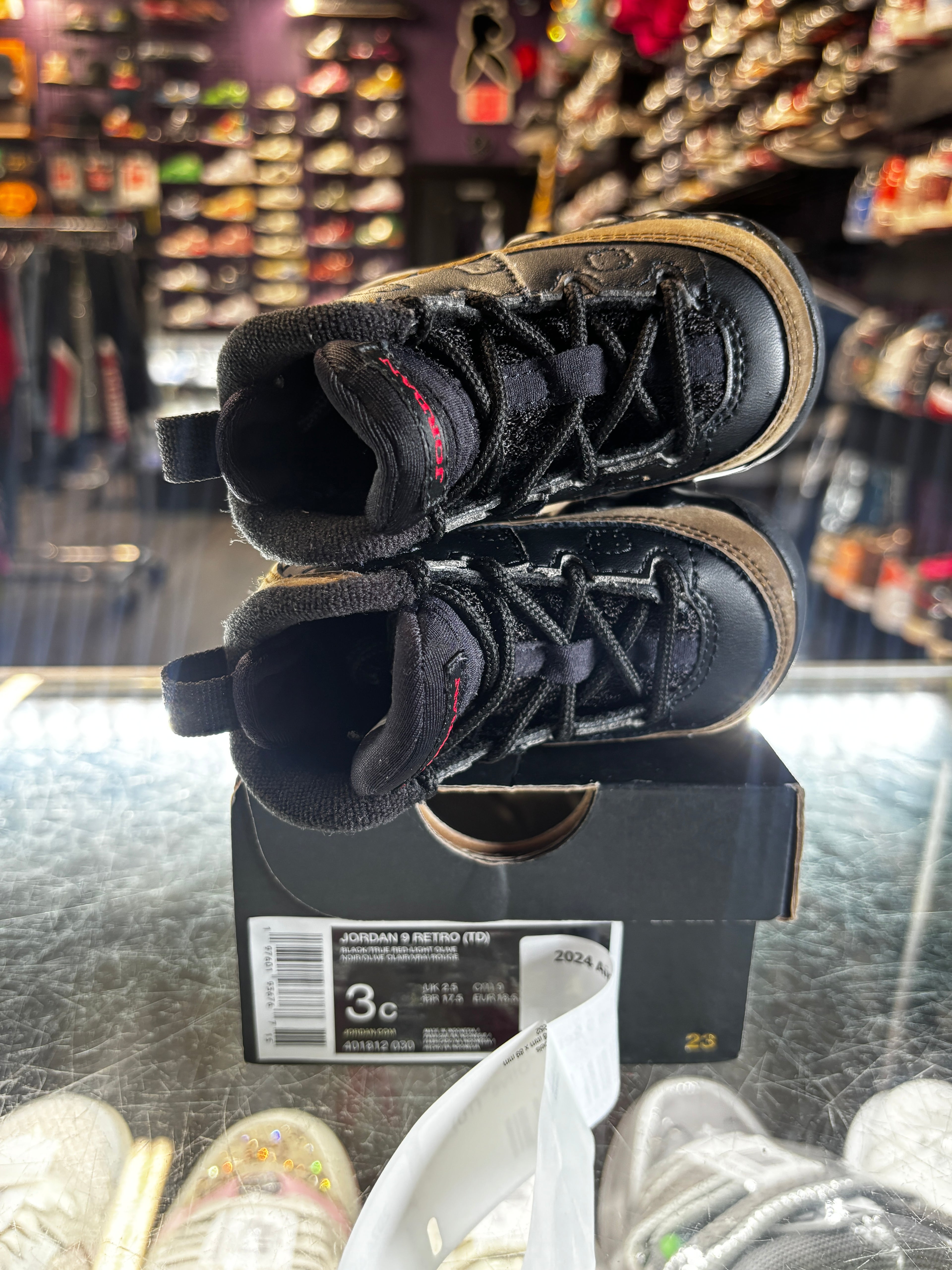 2024 Air Jordan 9 Retro "Olive" (TD)