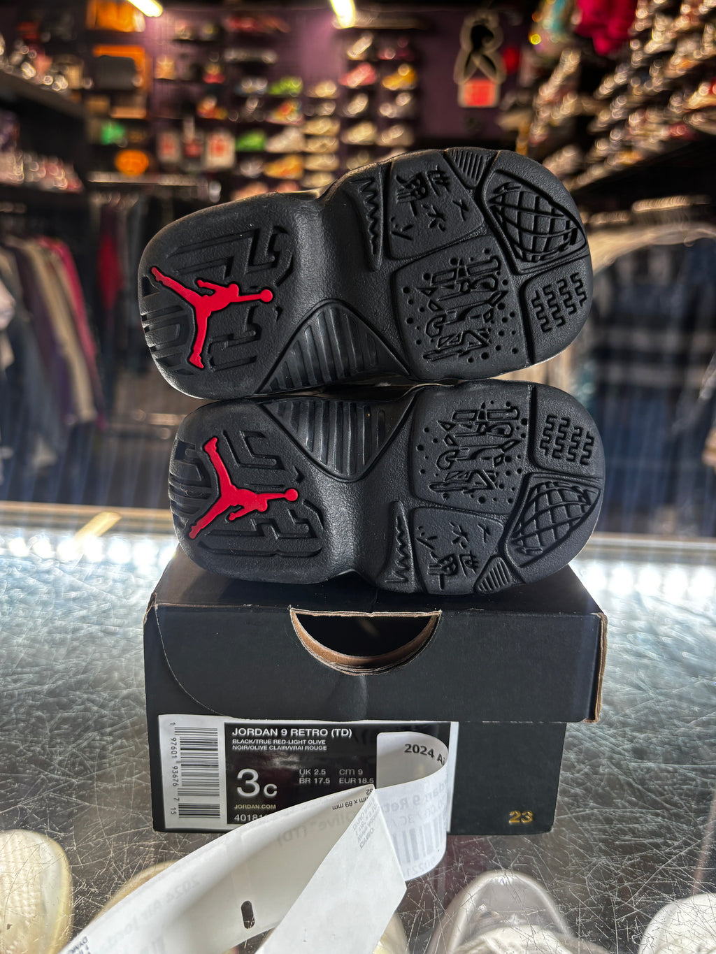 2024 Air Jordan 9 Retro "Olive" (TD)