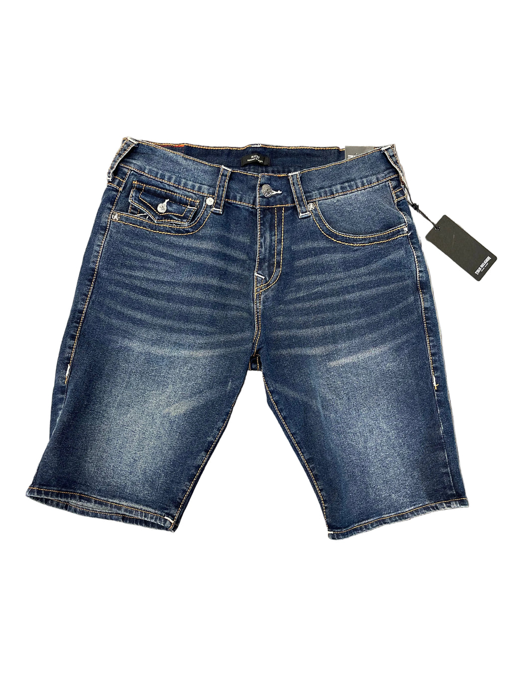 True Religion Shorts Dark Glacial Ricky