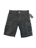 True Religion Shorts Jet Black Cargo