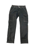 True Religion Pants Pocket Logo "Black/White"