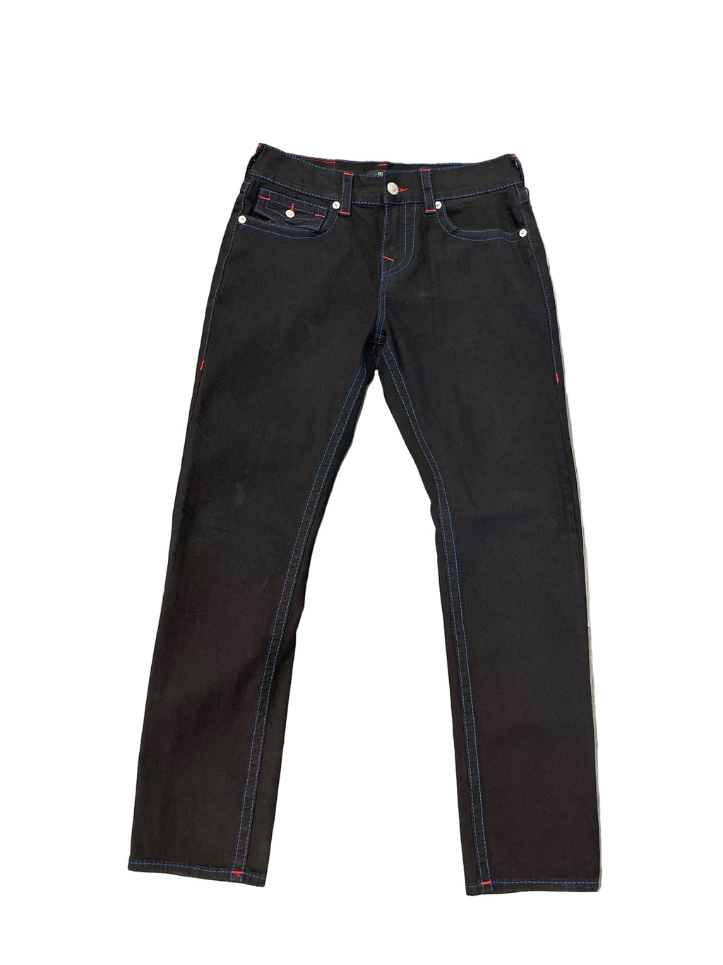 True Religion Pants Geno "Red/Blue"
