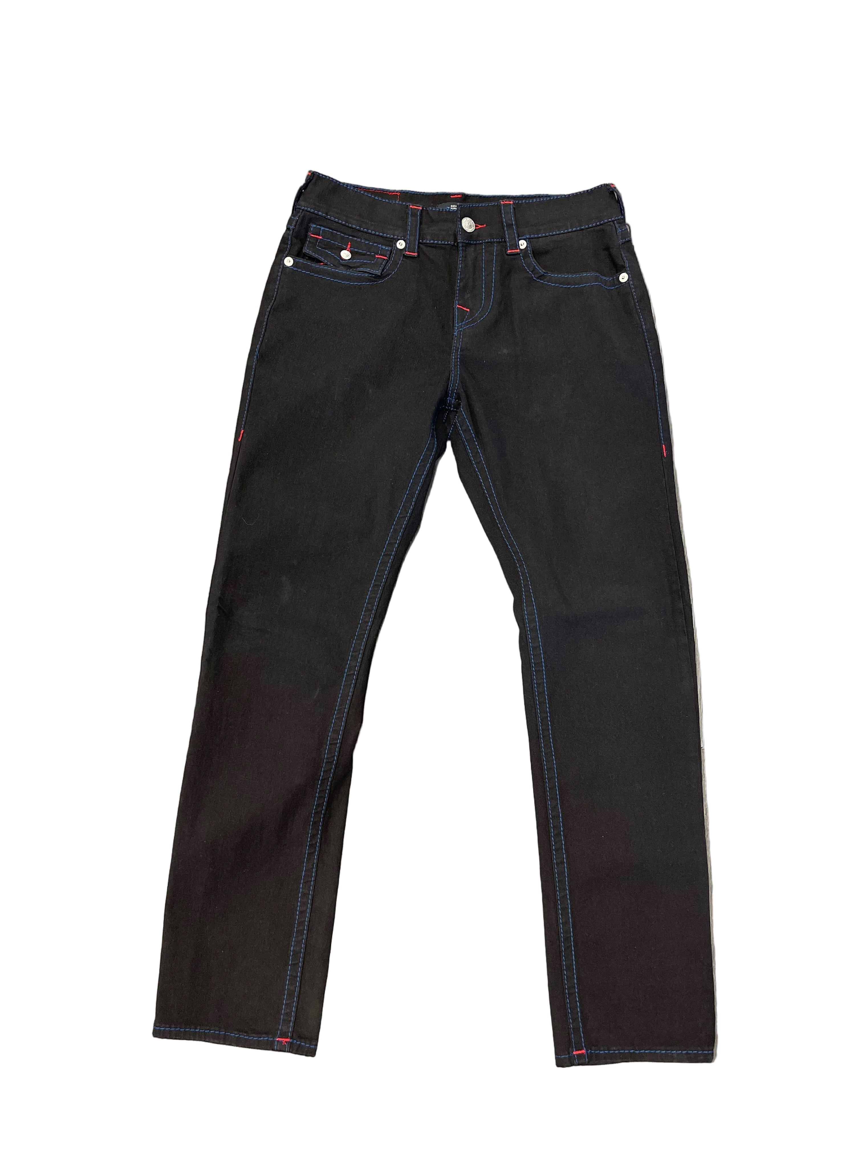 True Religion Pants Geno "Red/Blue"