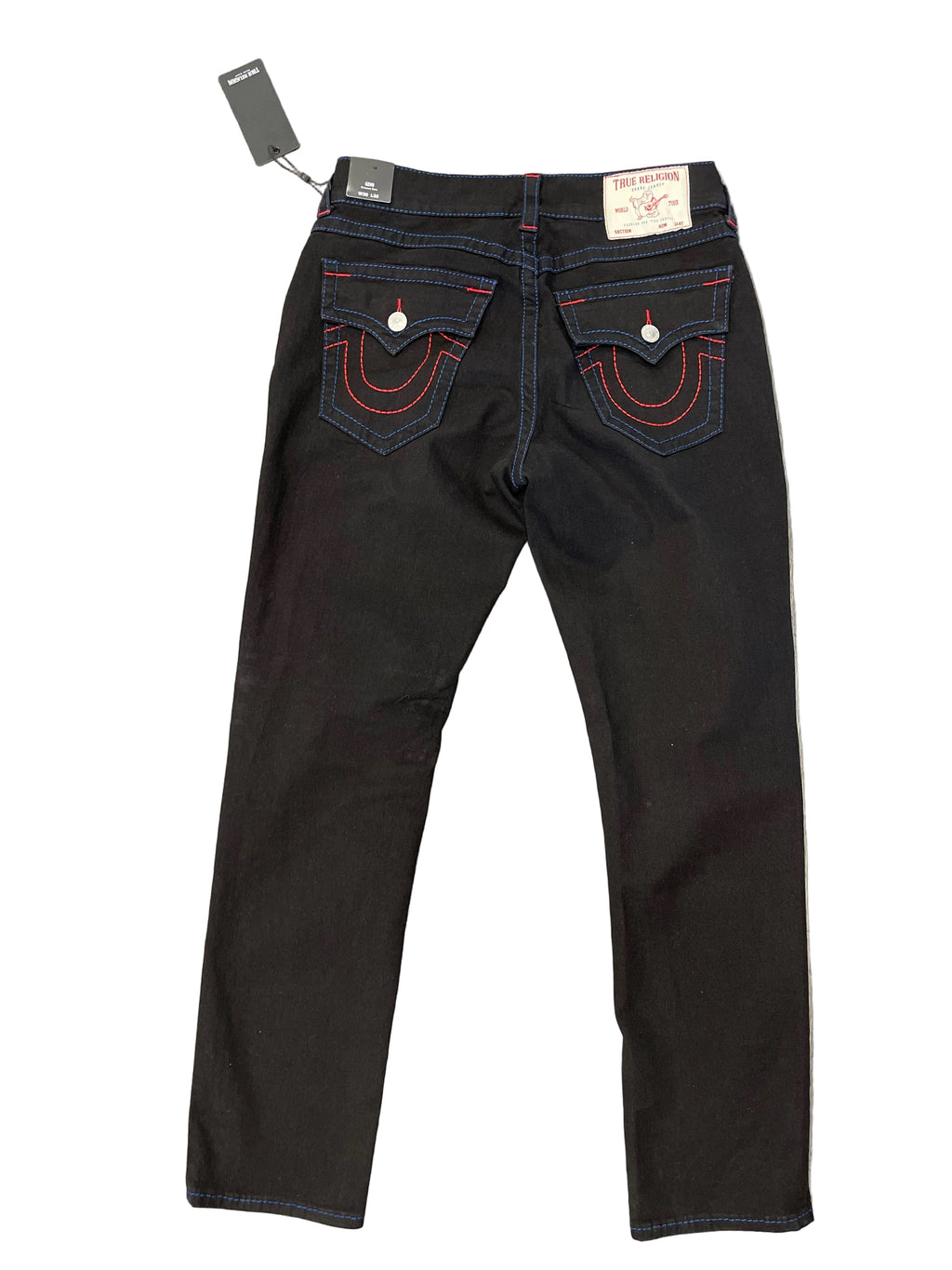 True Religion Pants Geno "Red/Blue"
