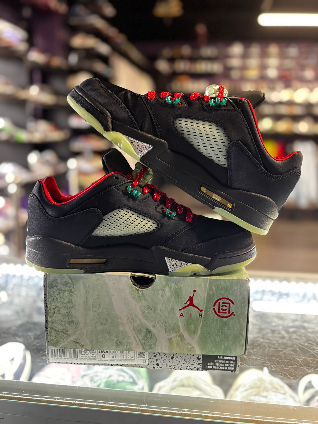 2022 Air Jordan Retro 5 "CLOT Jade"