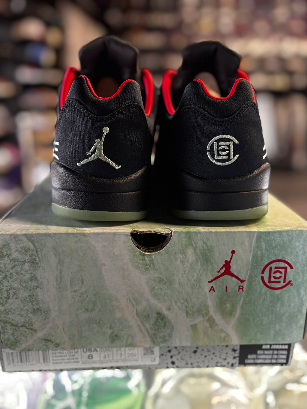 2022 Air Jordan Retro 5 "CLOT Jade"