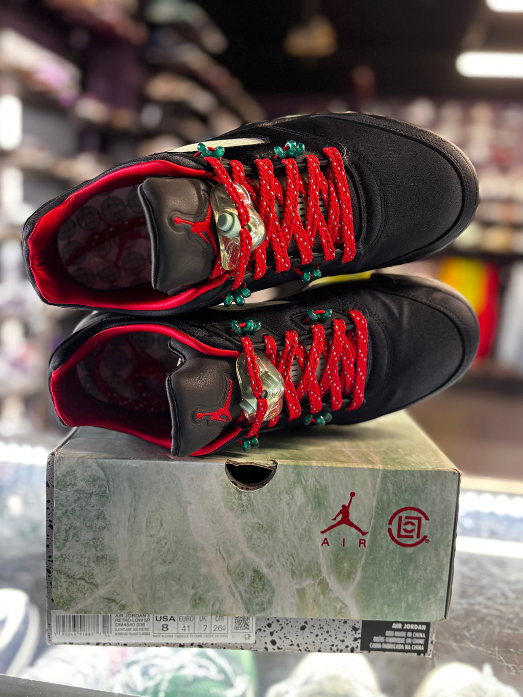 2022 Air Jordan Retro 5 "CLOT Jade"