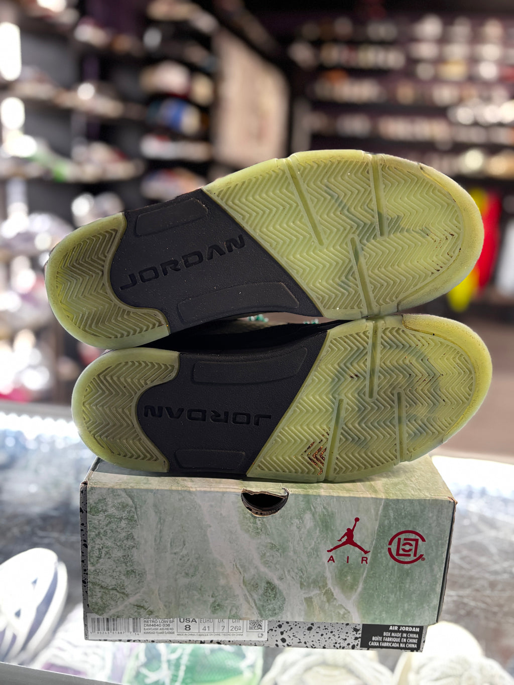 2022 Air Jordan Retro 5 "CLOT Jade"